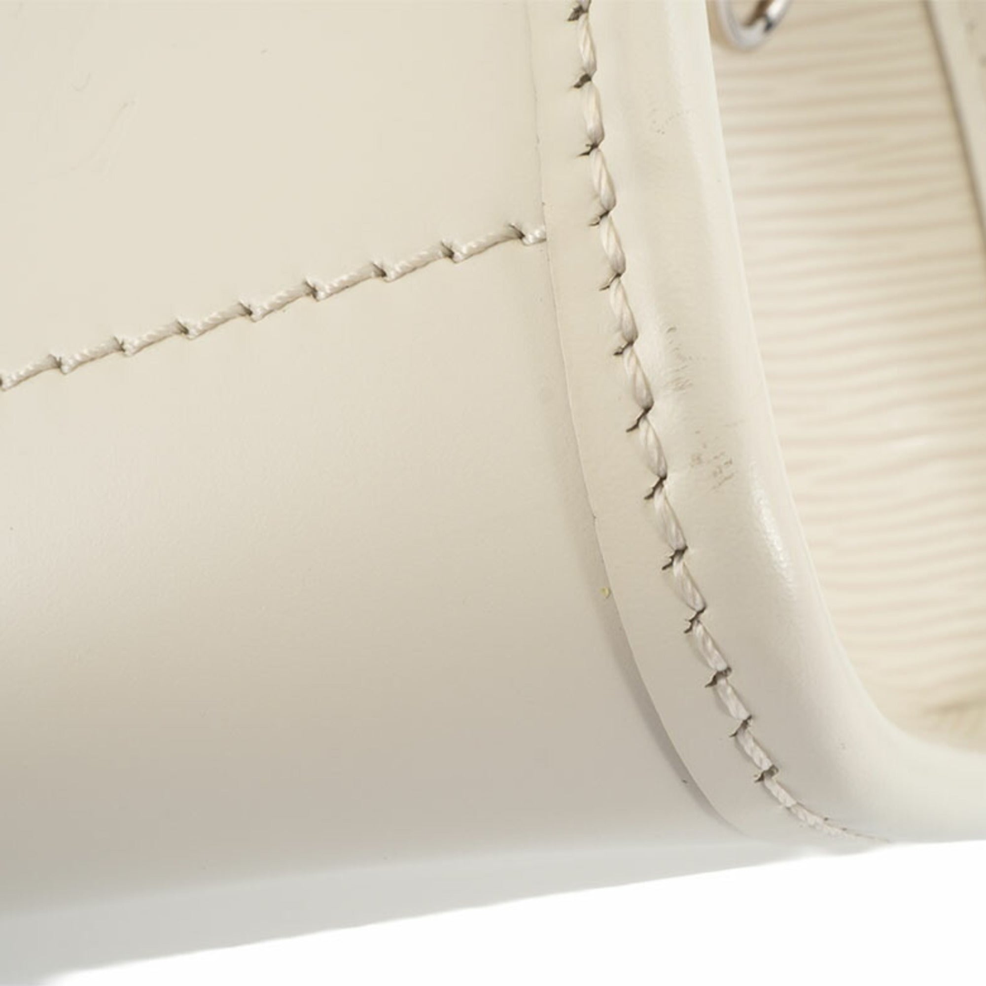 Louis Vuitton Lv Off White Epi Leather Handbag