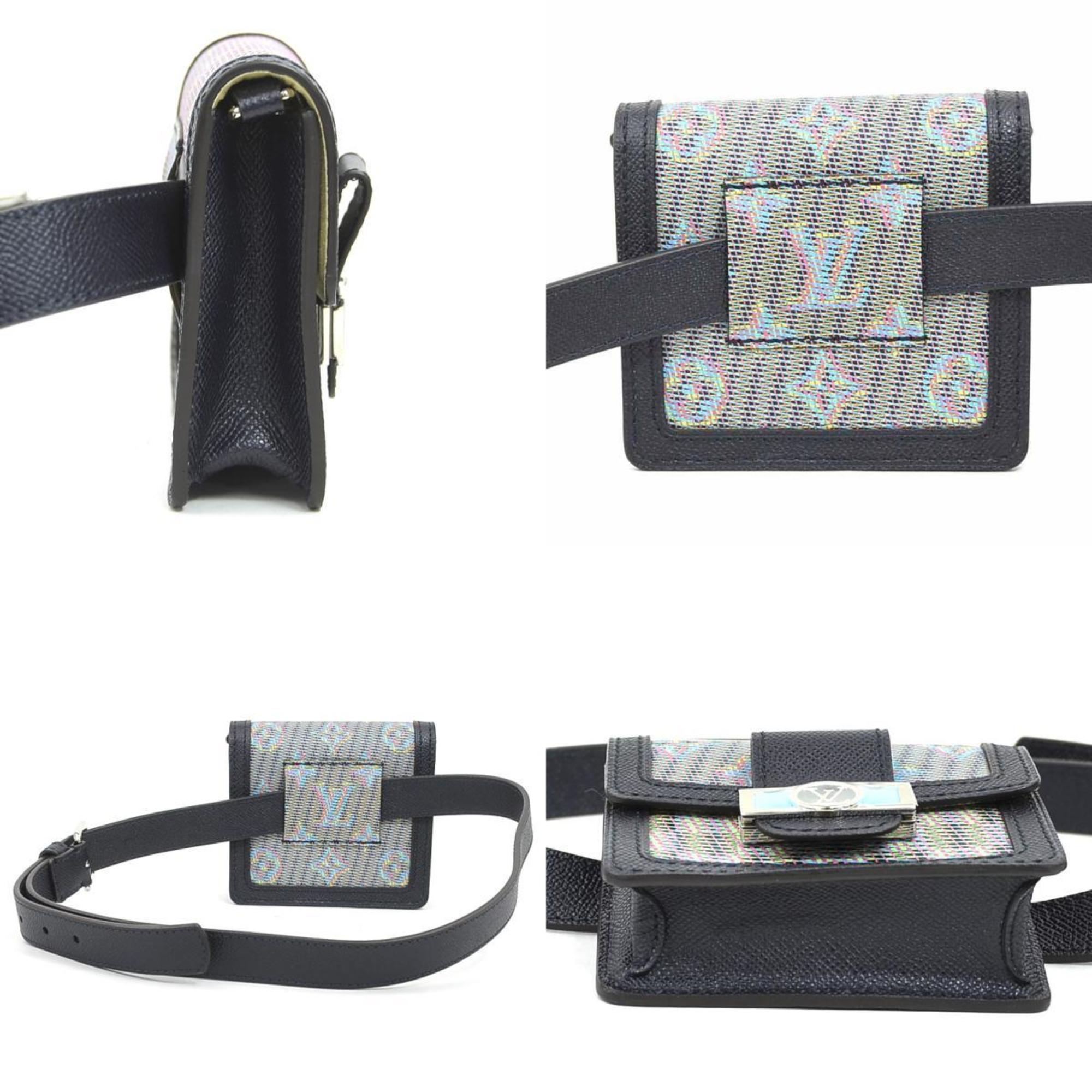 Louis Vuitton Black Multi-Color Monogram Fanny Pack Shoulder Bag