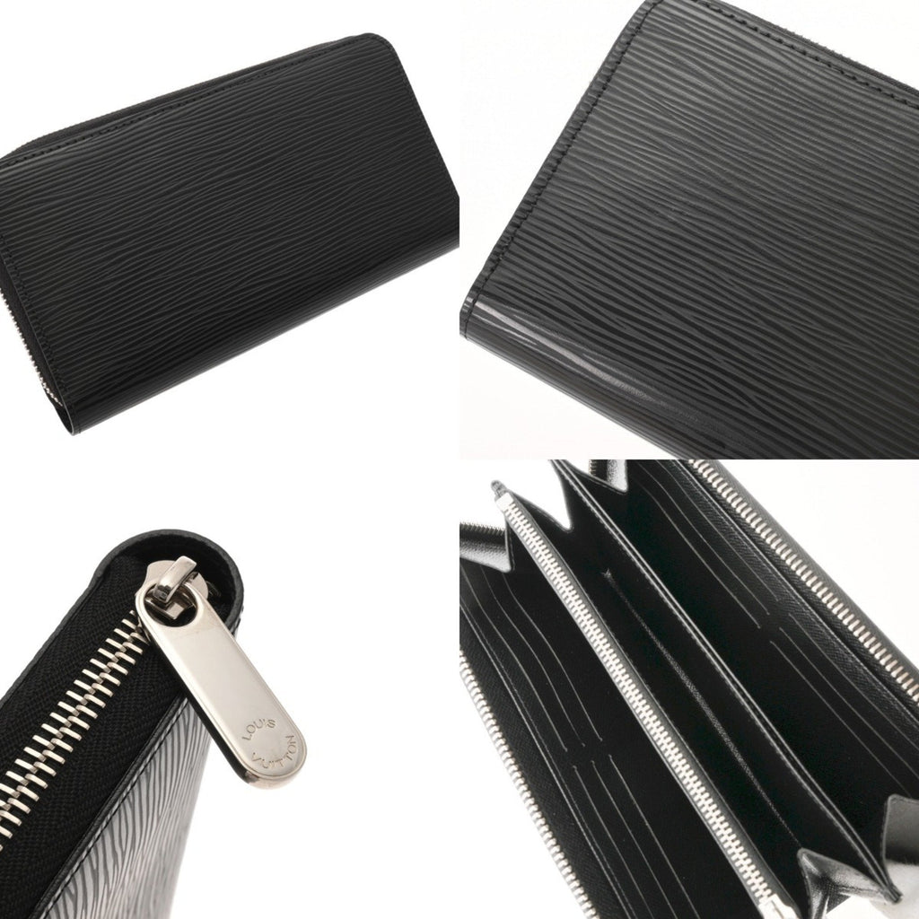 Louis Vuitton Noir Leather Long Wallet