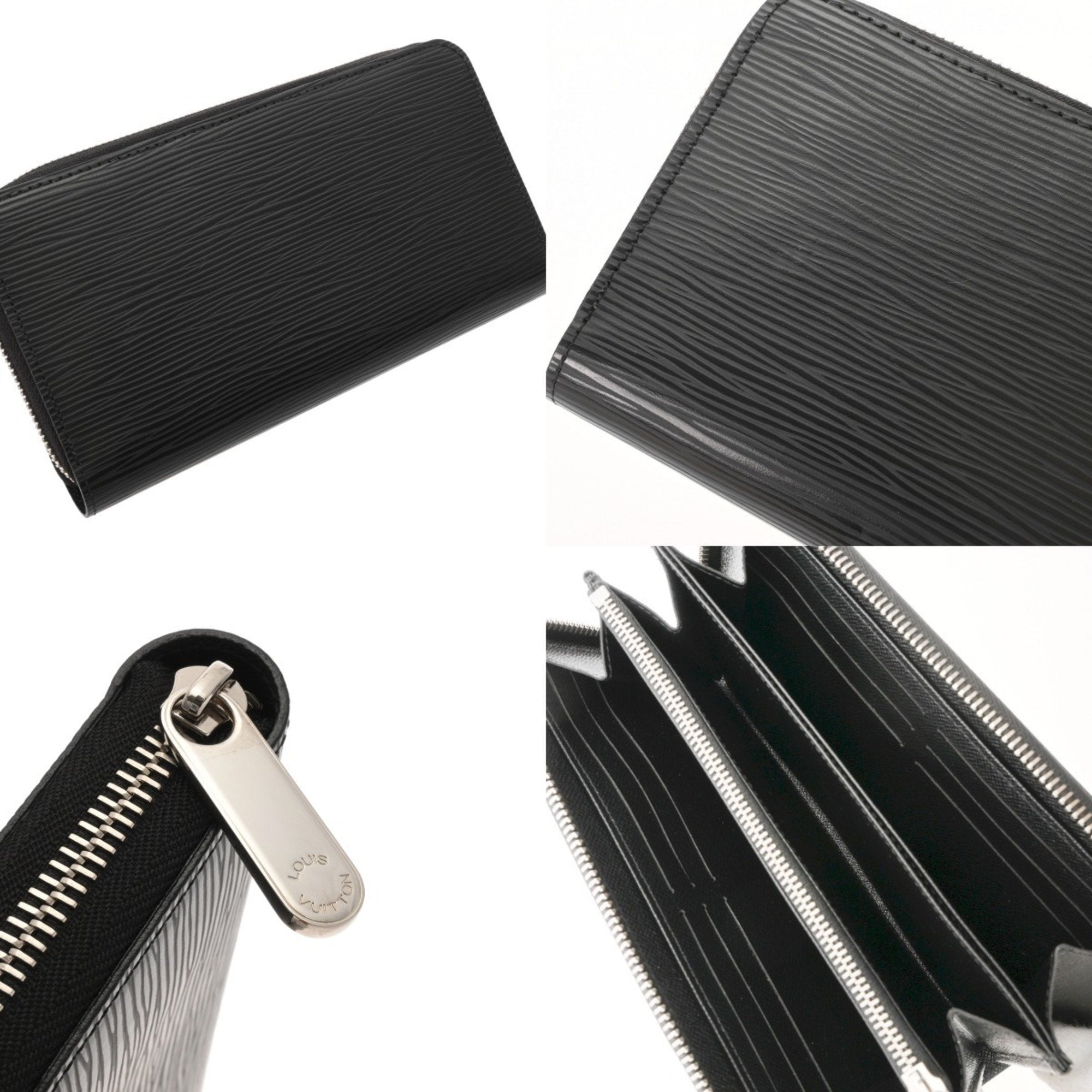 Louis Vuitton Noir Leather Long Wallet