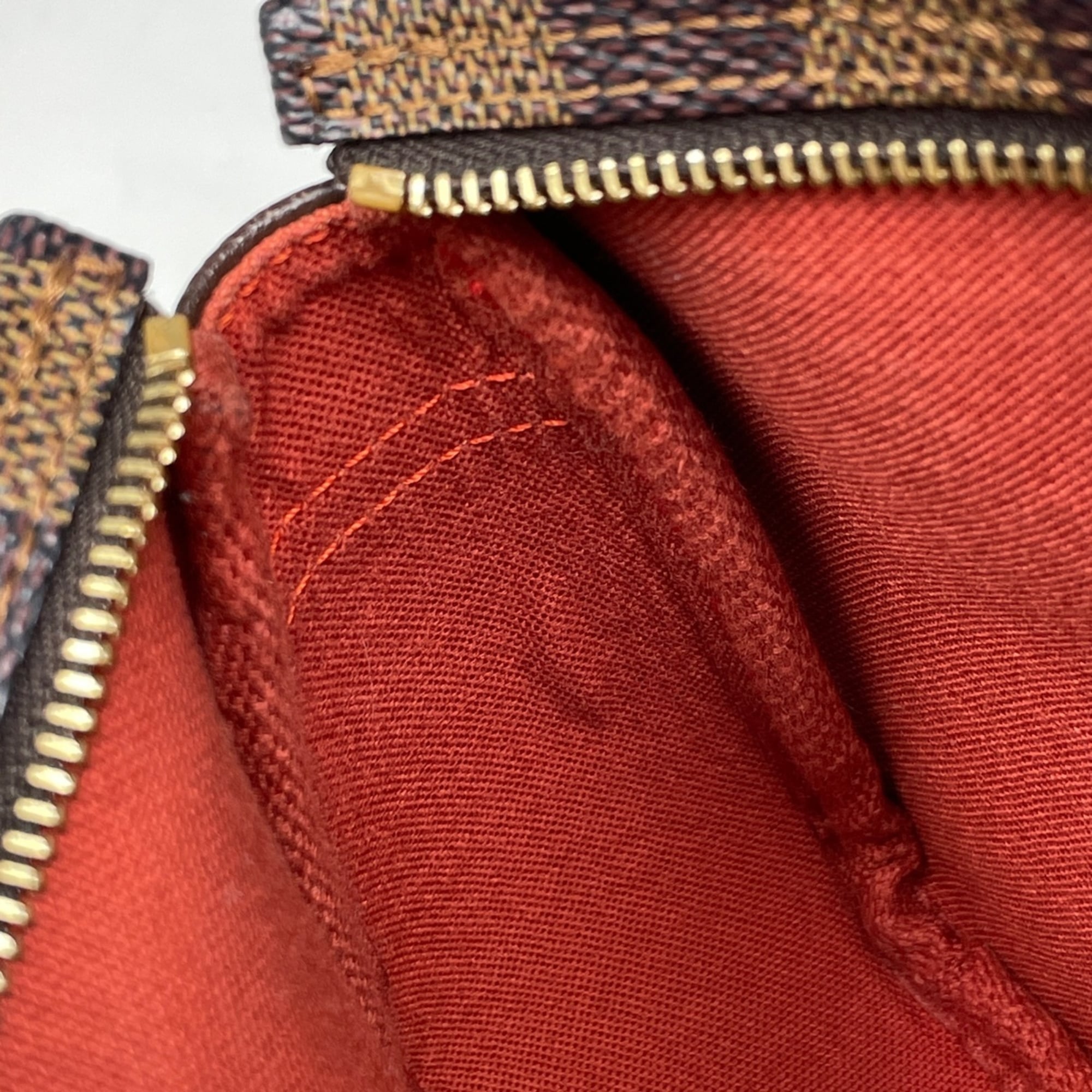 Louis Vuitton Brown Damier Canvas Pouch