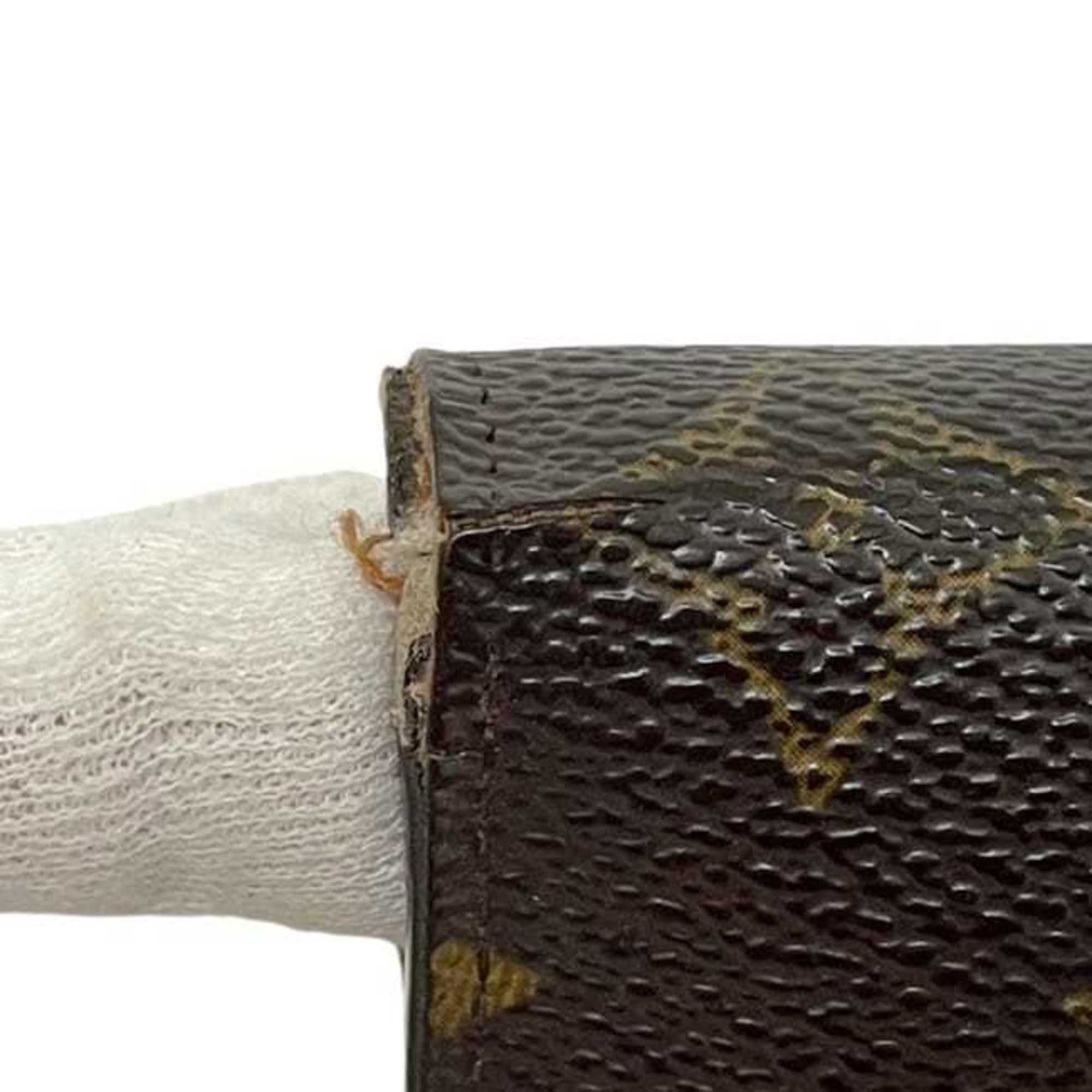 Louis Vuitton Brown Monogram Monogram Long Wallet (Tri-Fold)