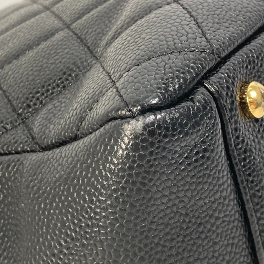 Chanel Black Leather Shoulder Bag