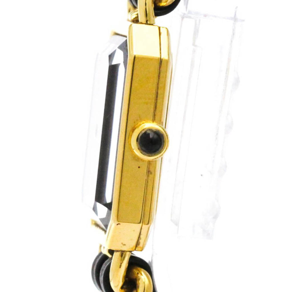 Chanel Premiere Rock Quartz Watch Plated Metal And Leather Watch