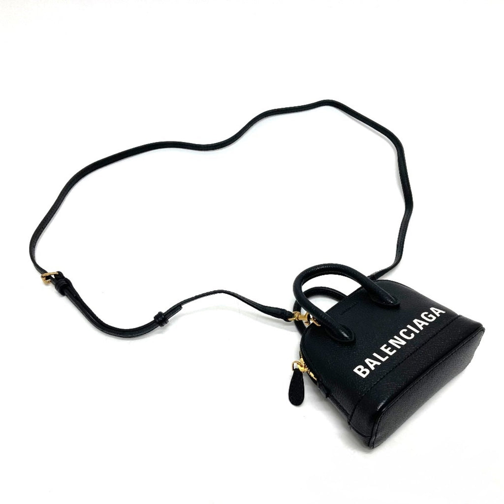 Balenciaga Black Leather Shoulder