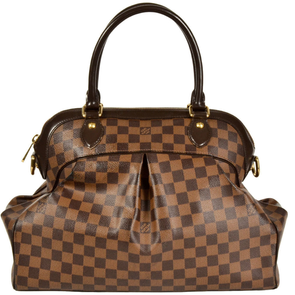 Louis Vuitton Ebene Damier Canvas Handbag