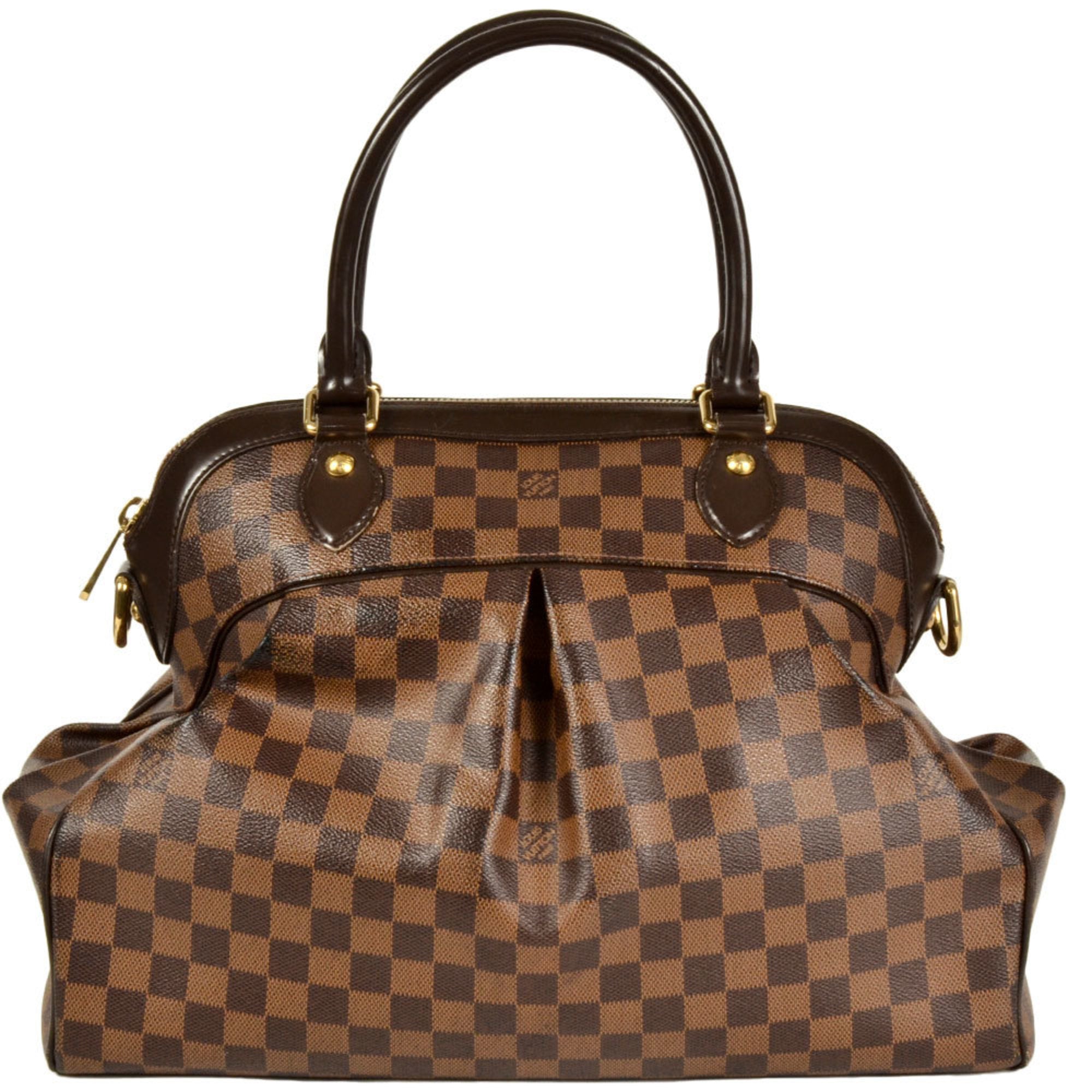 Louis Vuitton Ebene Damier Canvas Handbag