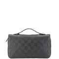 Louis Vuitton Damier Infini Black Onyx Pvc Leather Long Wallet