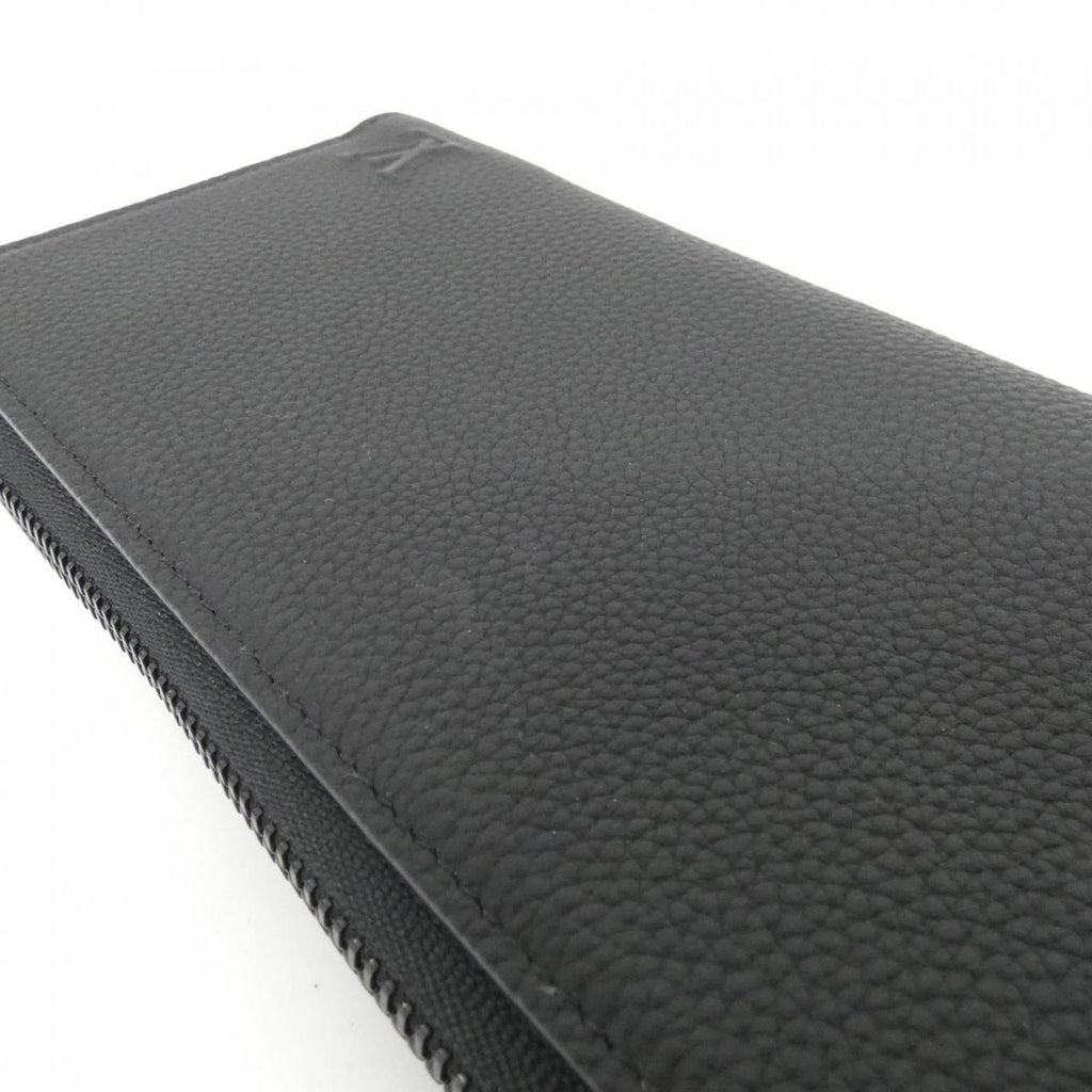 Louis Vuitton Black Leather Long Wallet