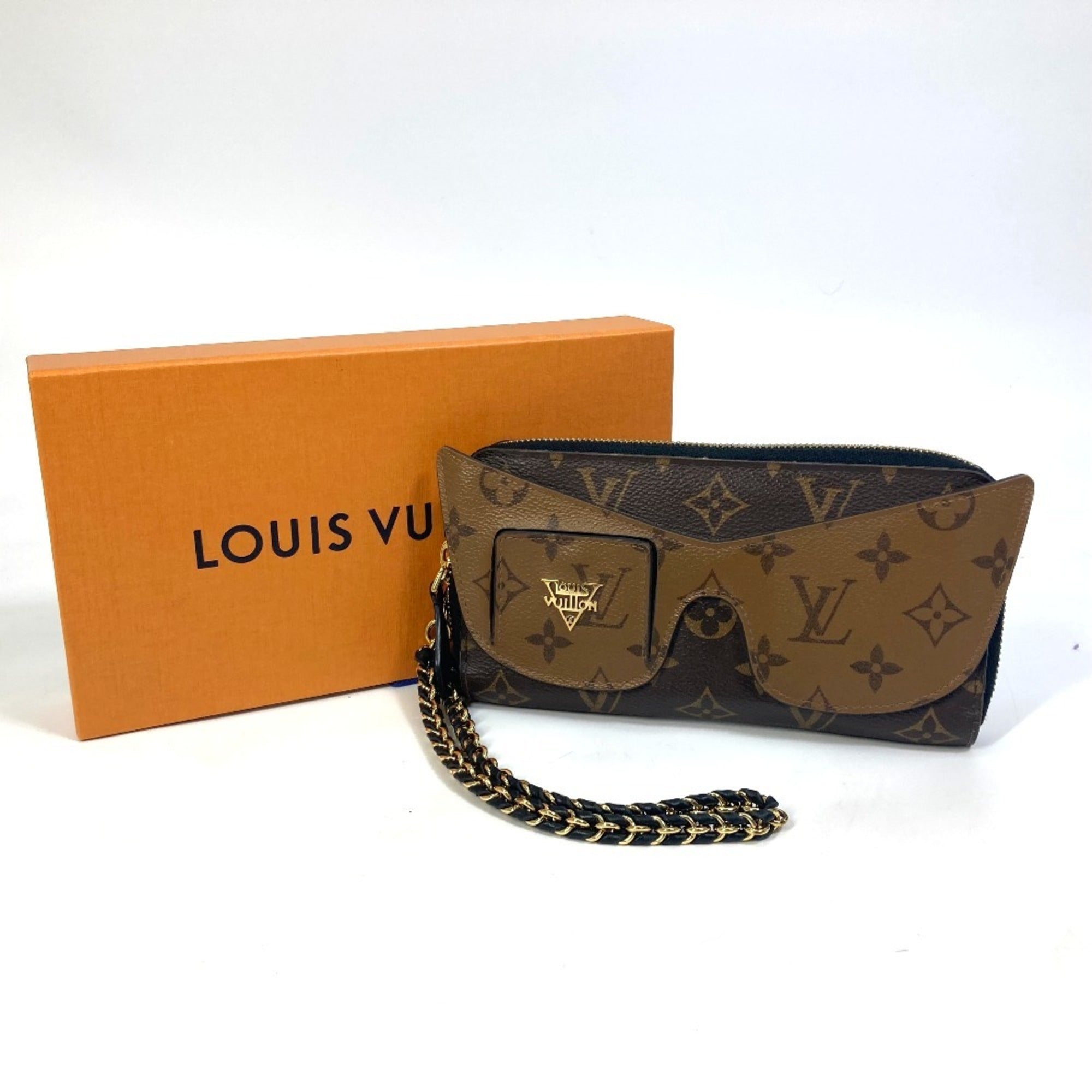Louis Vuitton Monogram Brown Monogram Monogram Reverse Monogram Monogram Reverse Long Wallet