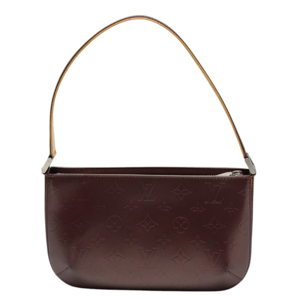 Louis Vuitton Monogram Red Color Violet Monogram Mat Handbag