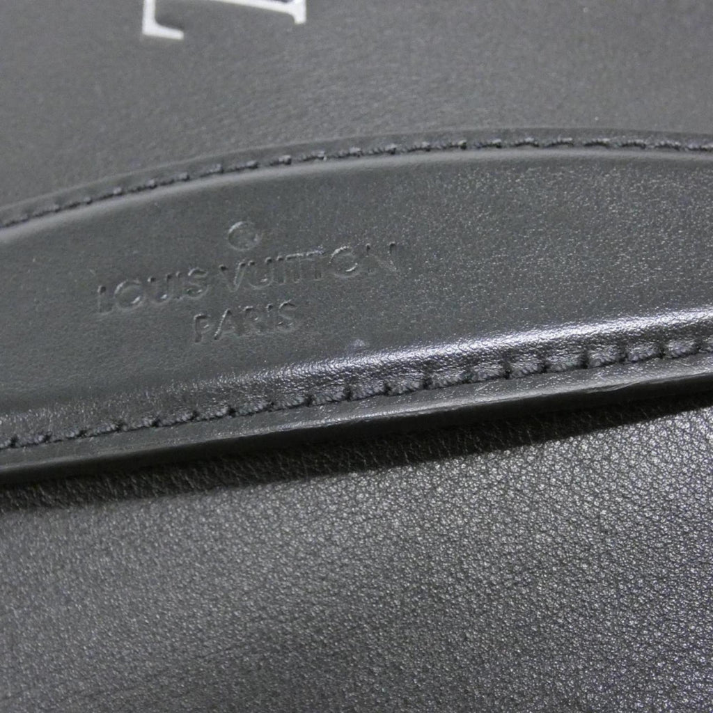 Louis Vuitton Black Leather Handbag