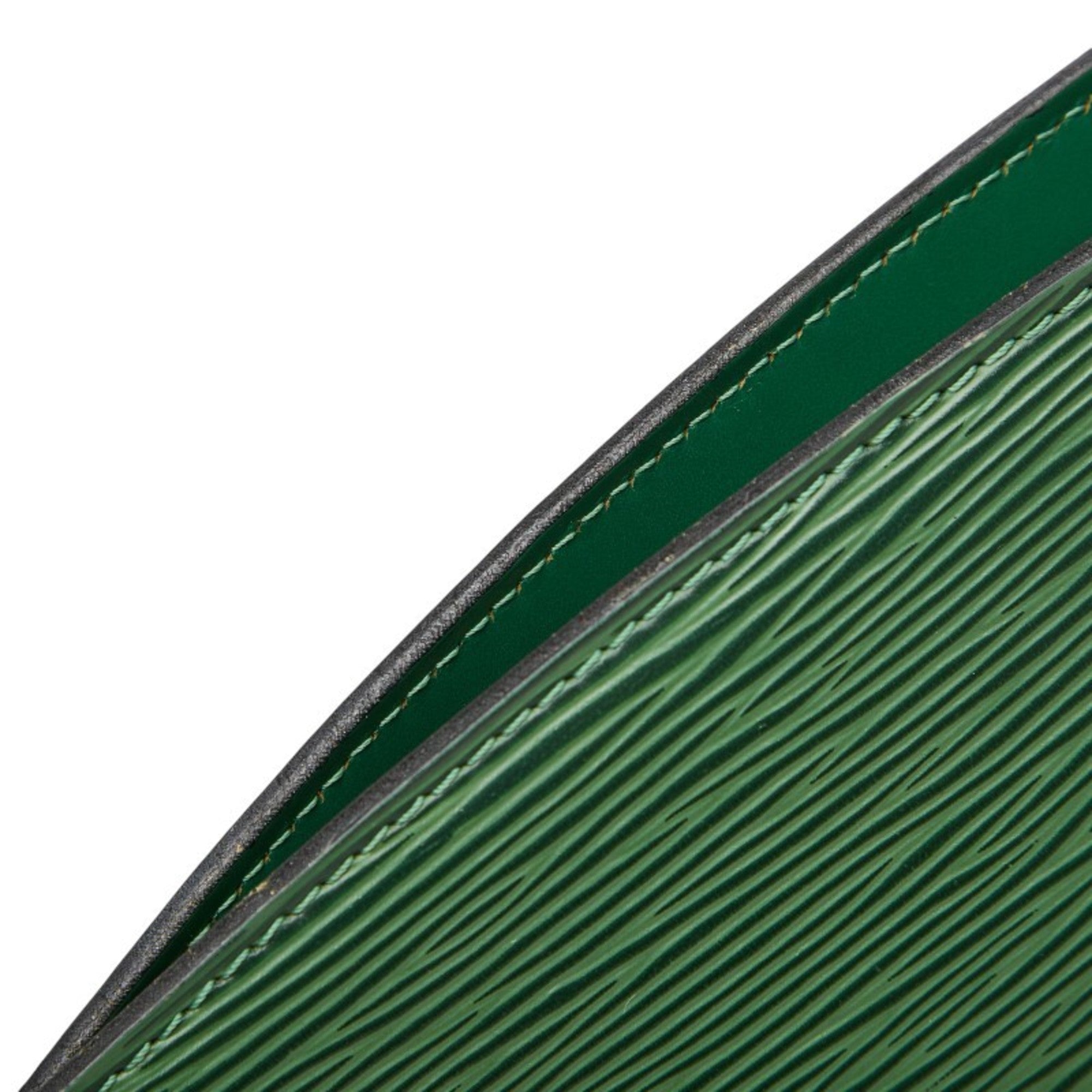 Louis Vuitton Epi Borneo Green Leather Handbag Shoulder Bag