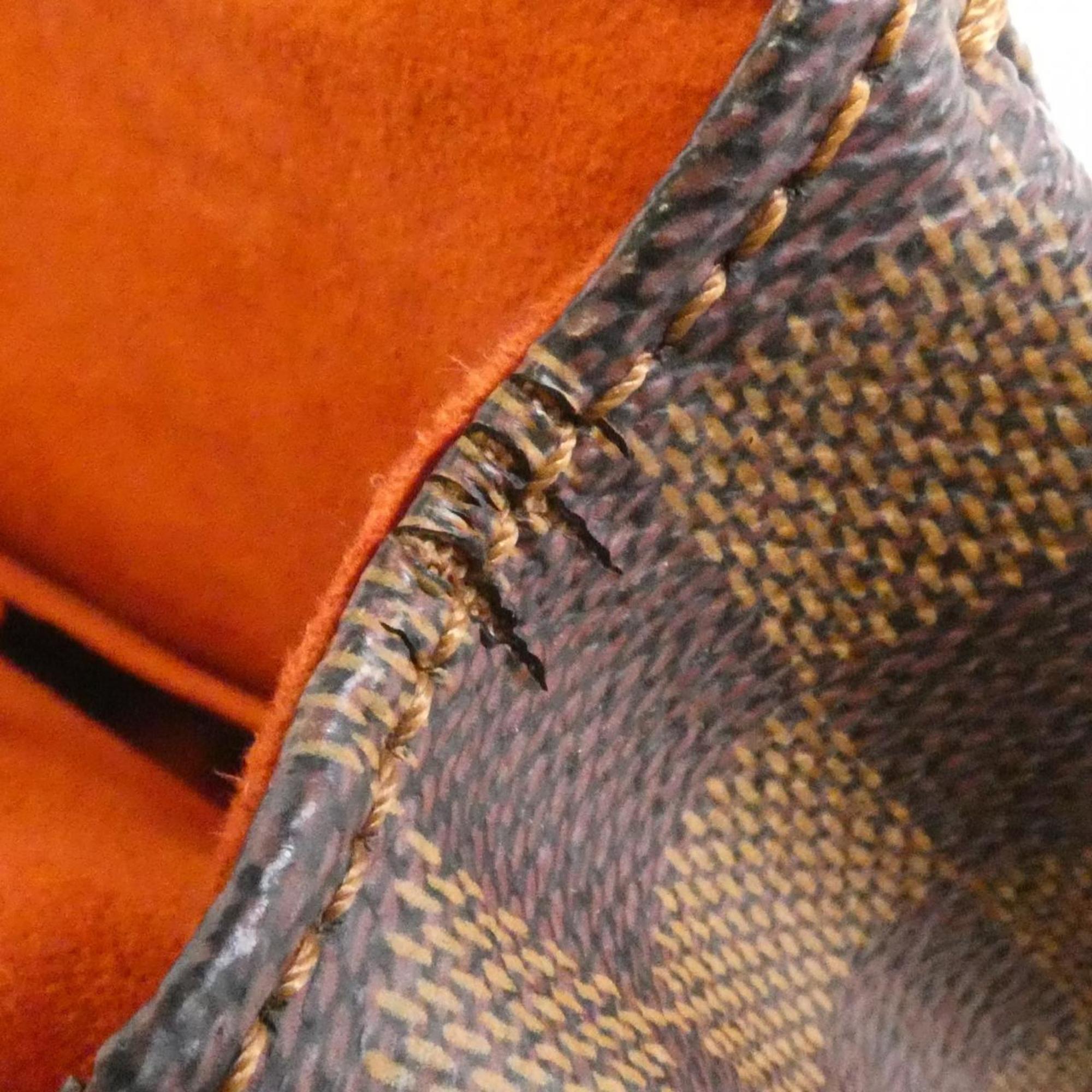 Louis Vuitton Ebene Coated Canvas Handbag