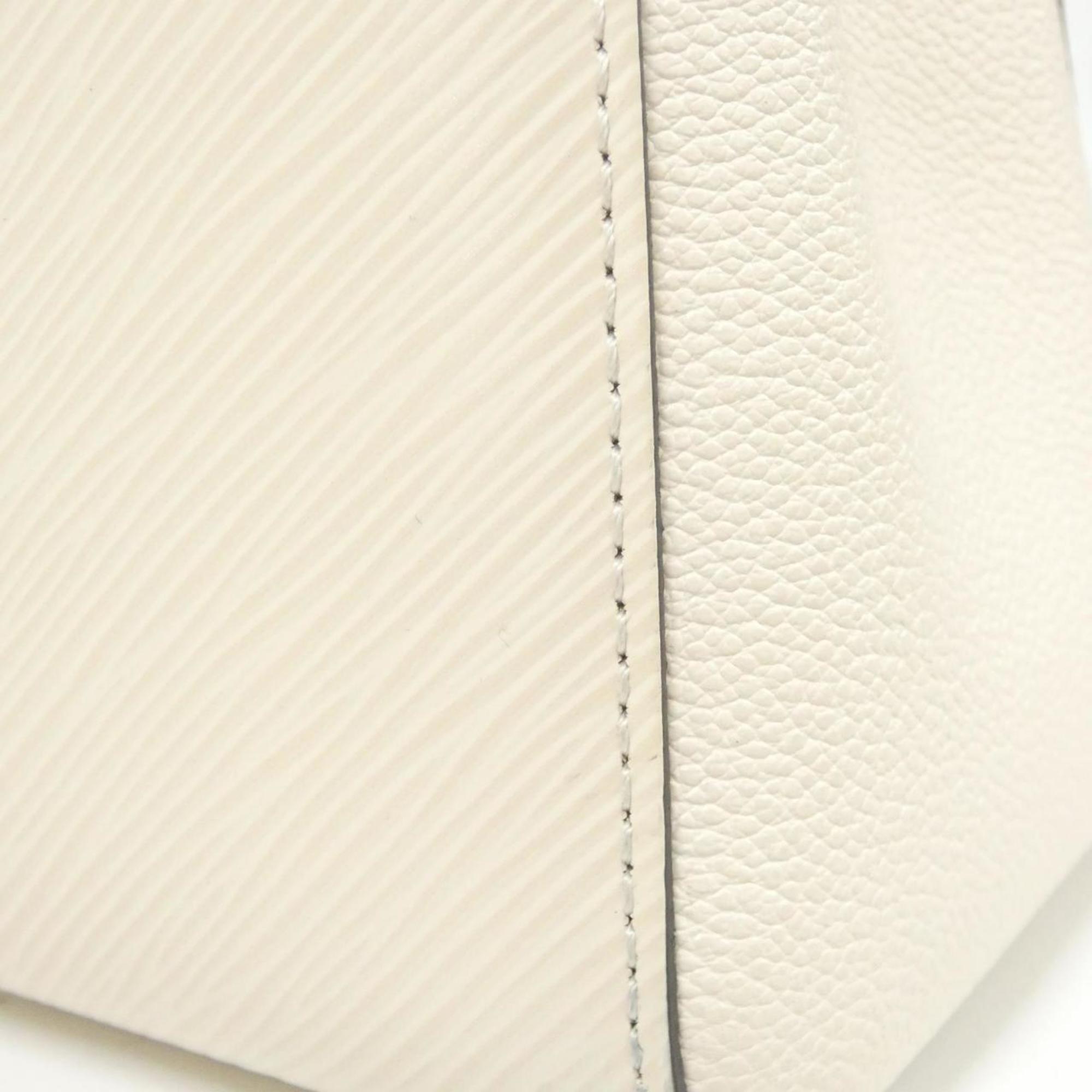 Louis Vuitton Silver Leather Handbag Shoulder Bag