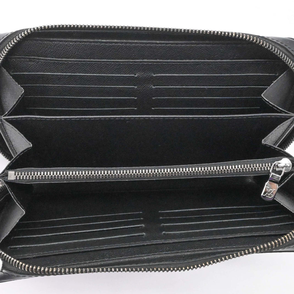 Louis Vuitton Black Monogram Eclipse Monogram Eclipse Long Wallet
