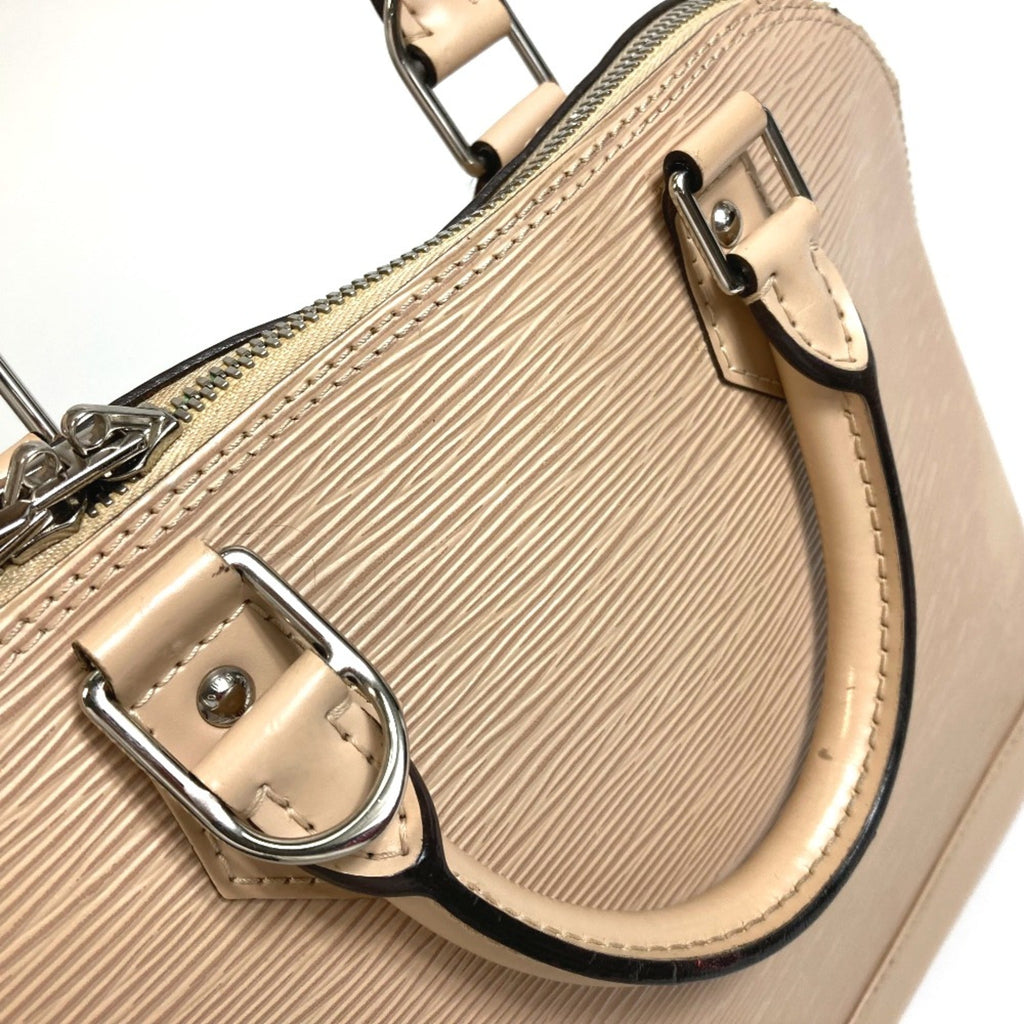 Louis Vuitton Beige Leather Handbag