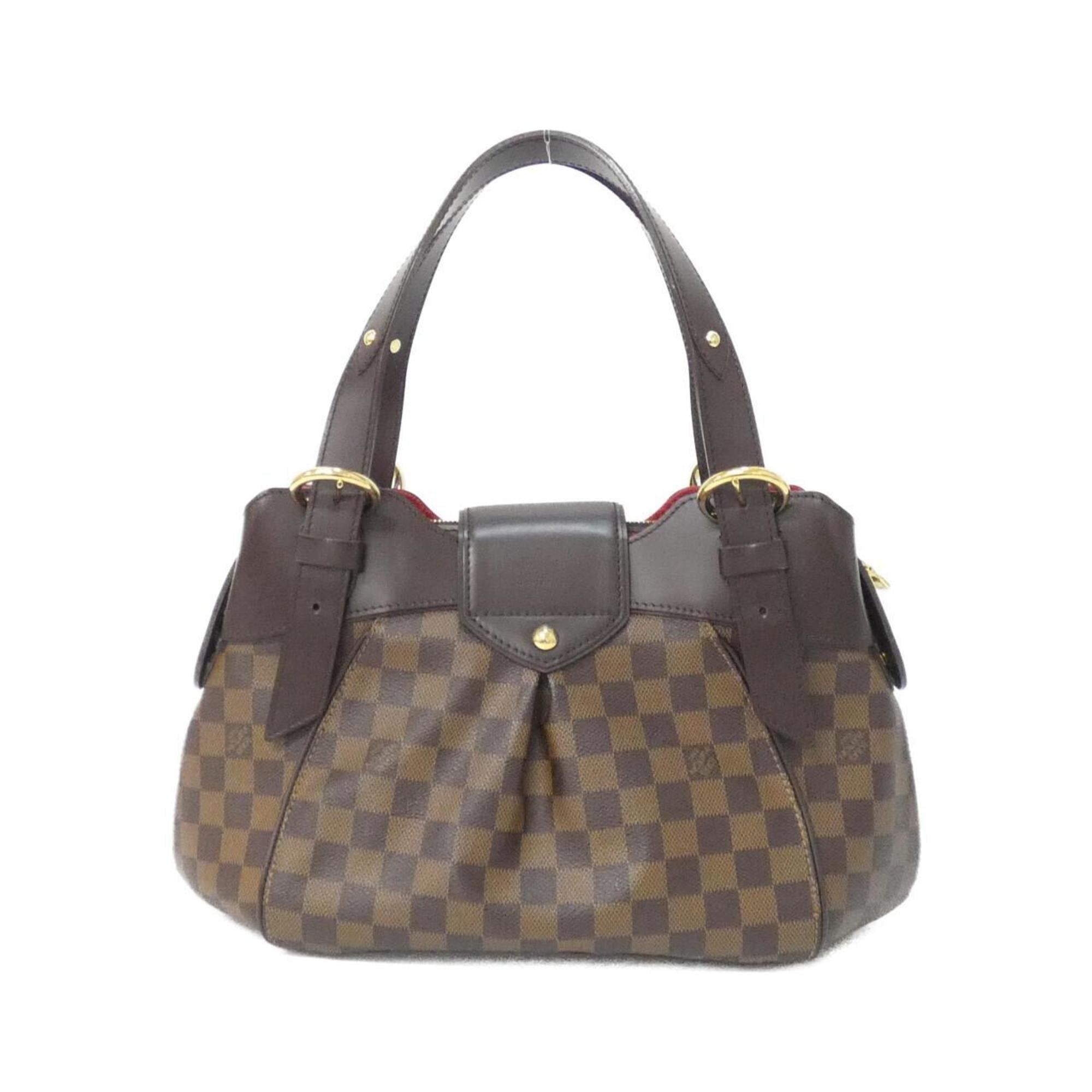 Louis Vuitton Damier Ebene Coated Canvas Handbag
