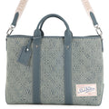 Louis Vuitton Blue Monogram Denim Shoulder Bag Tote Bag