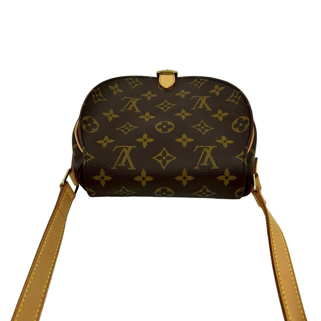 Louis Vuitton Brown Leather Pvc Pochette Shoulder Bag