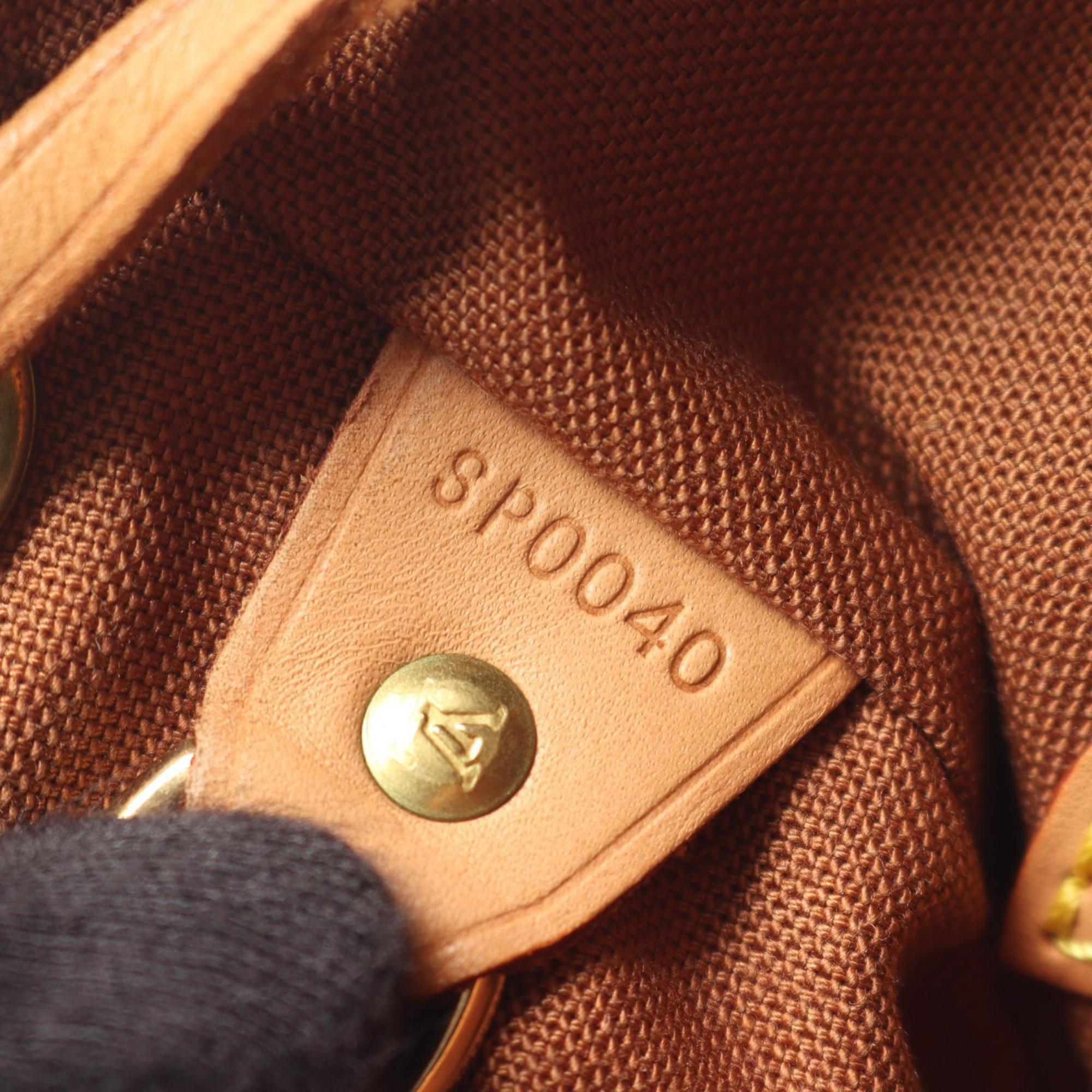 Louis Vuitton Brown Monogram Monogram Leather Backpack