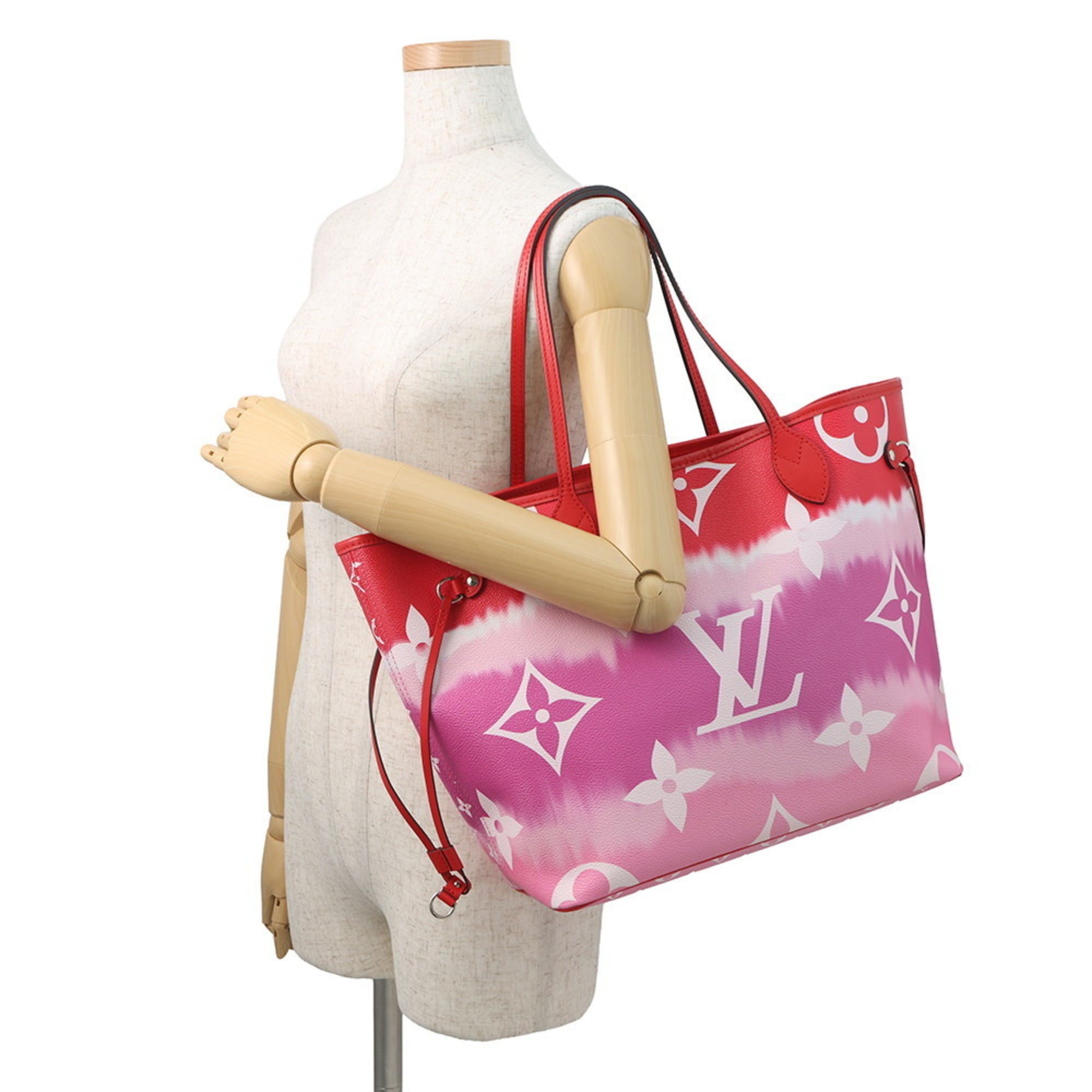 Louis Vuitton Rouge Monogram Tote Bag