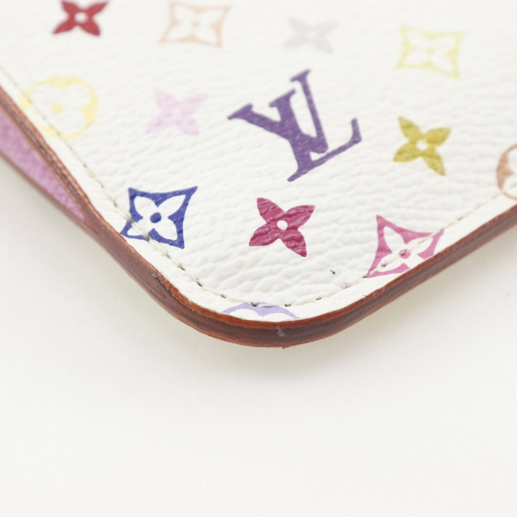 Louis Vuitton Multi-Color White Monogram Multicolore Pochette