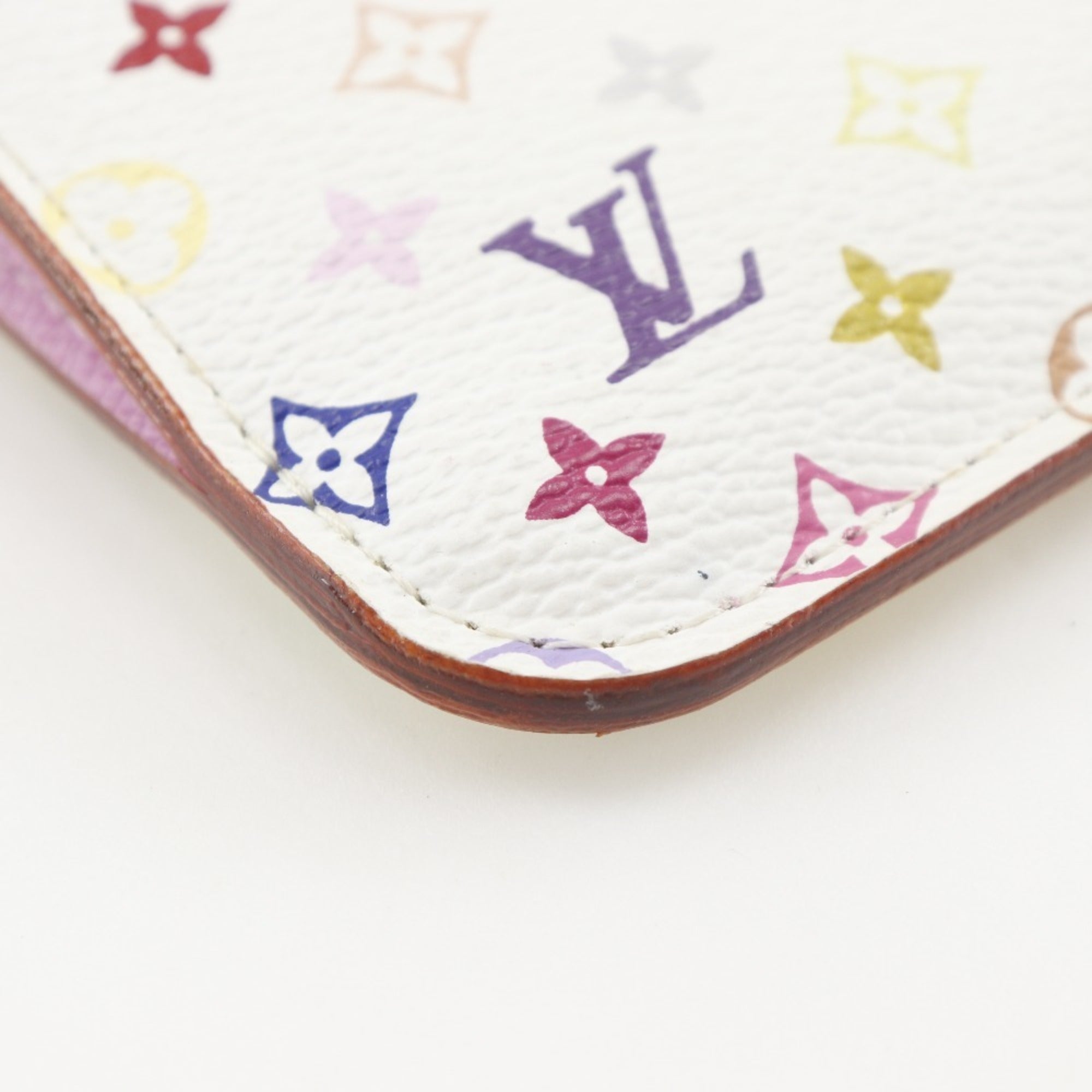 Louis Vuitton Multi-Color White Monogram Multicolore Pochette