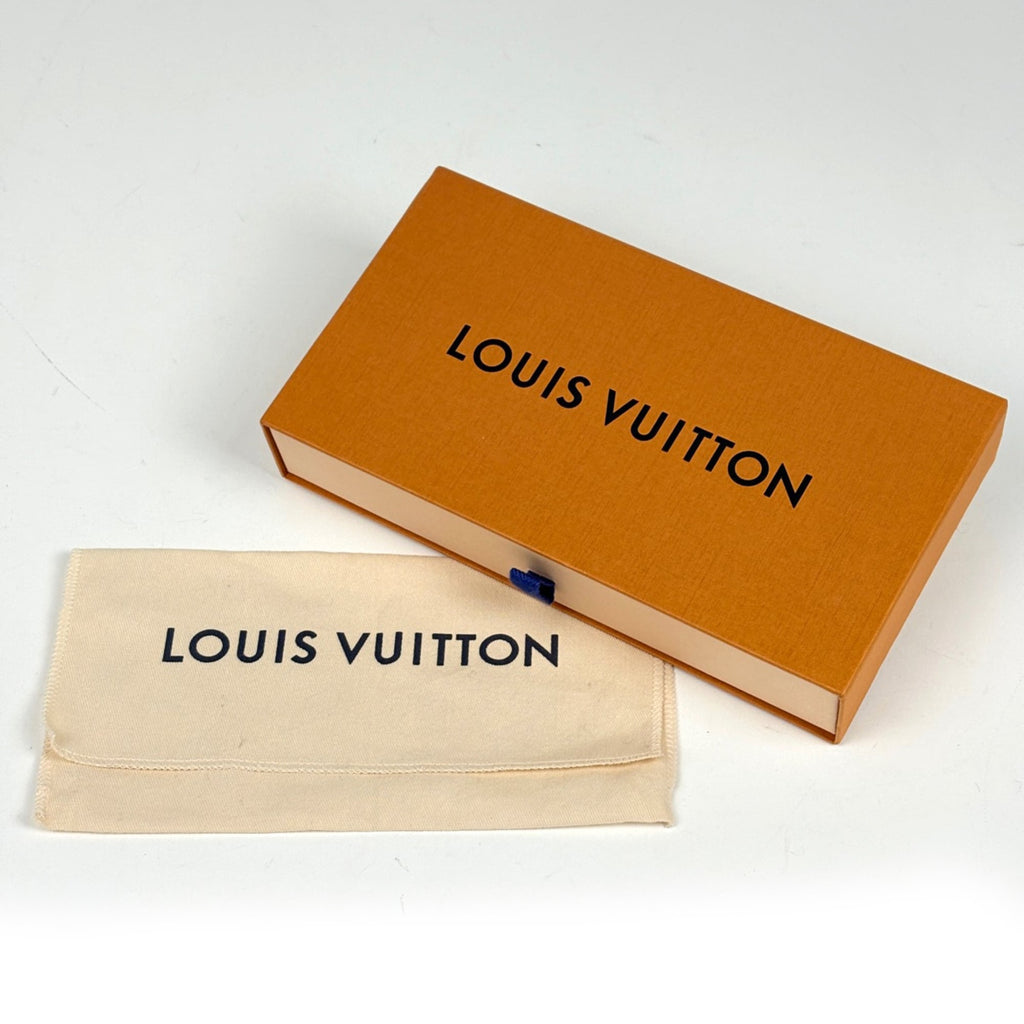 Louis Vuitton Cream Tourterelle Monogram Long Wallet