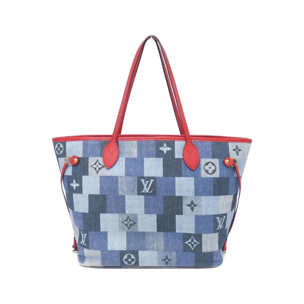Louis Vuitton Monogram Rouge Denim Handbag Shoulder Bag