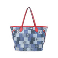 Louis Vuitton Monogram Rouge Denim Handbag Shoulder Bag