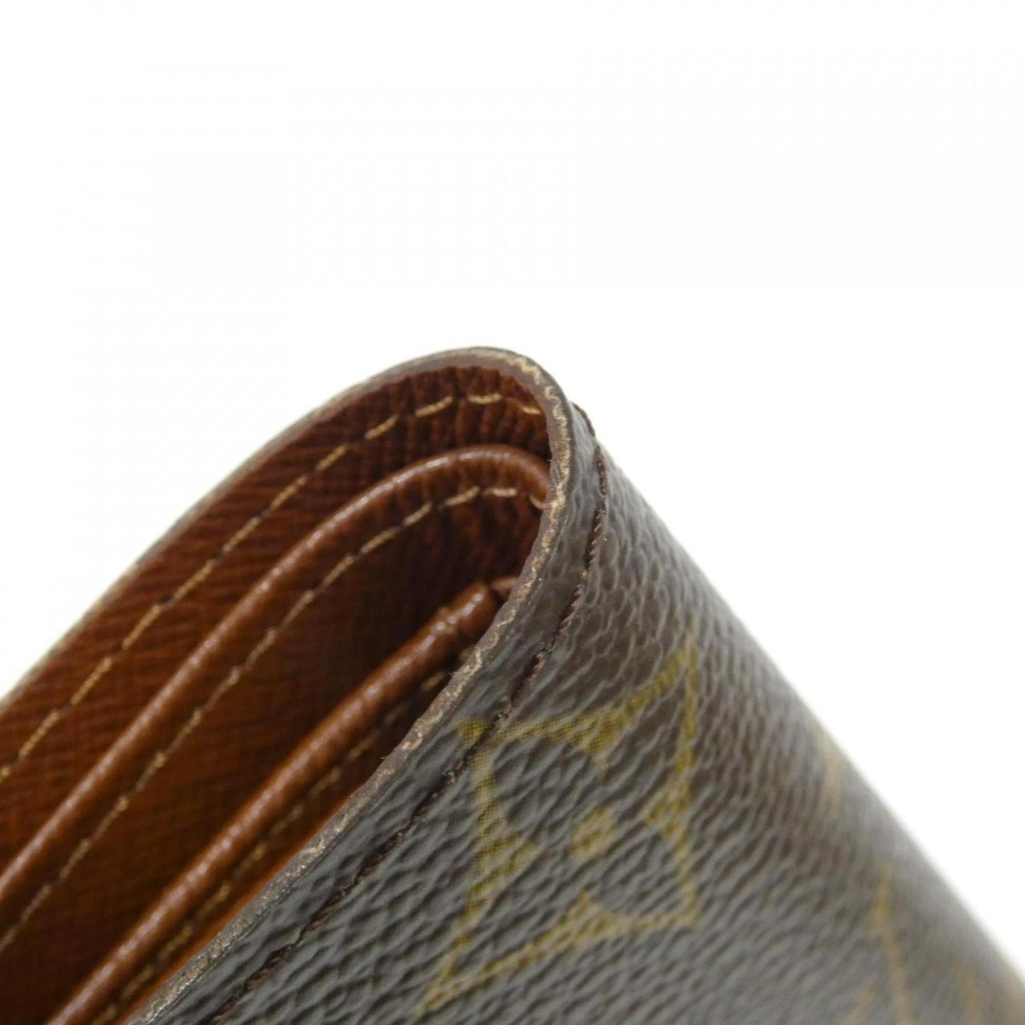 Louis Vuitton Brown Coated Canvas Wallet