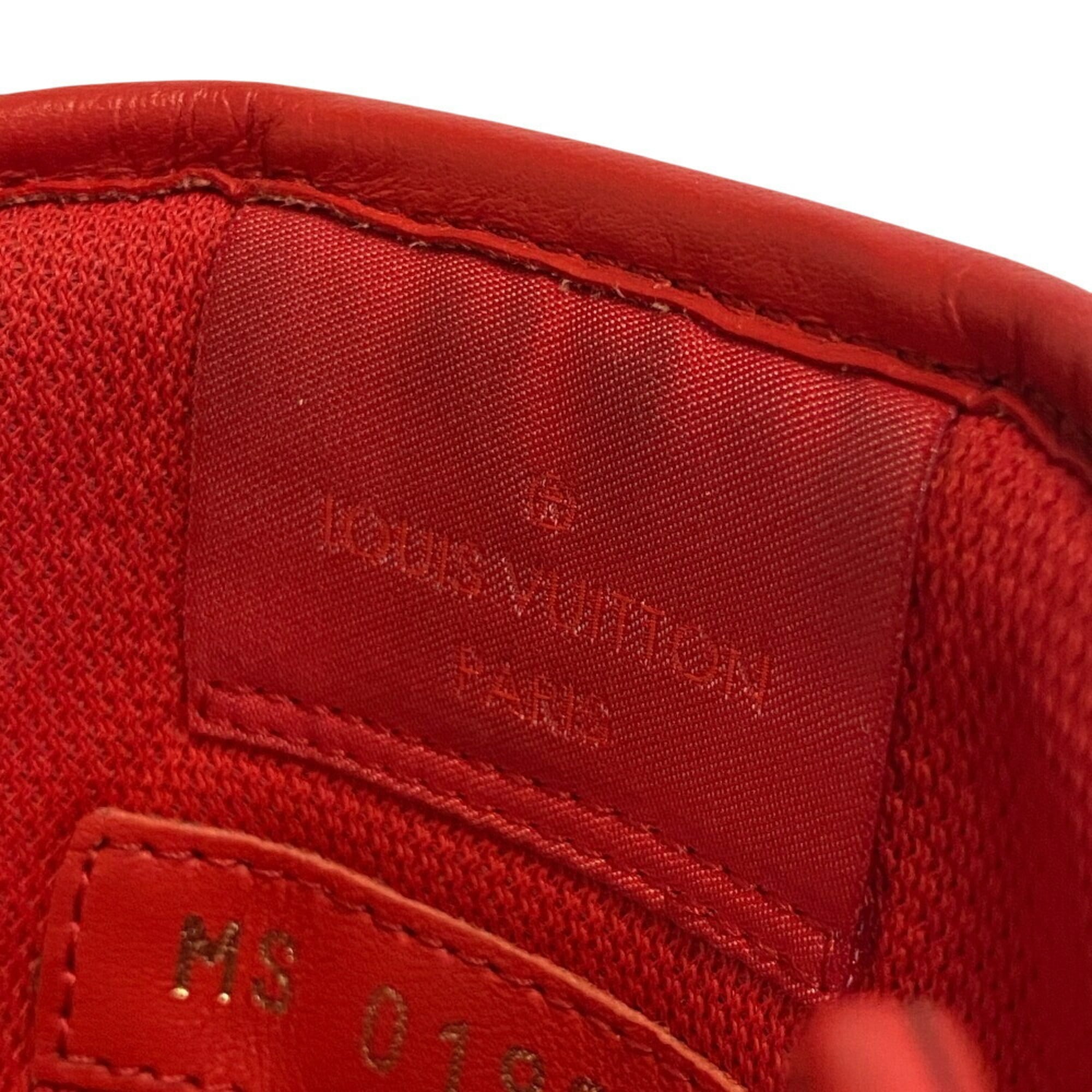 Louis Vuitton Red Color Sneakers