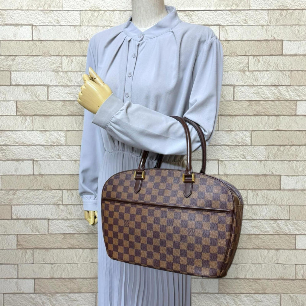 Louis Vuitton Damier Brown Damier Canvas Handbag
