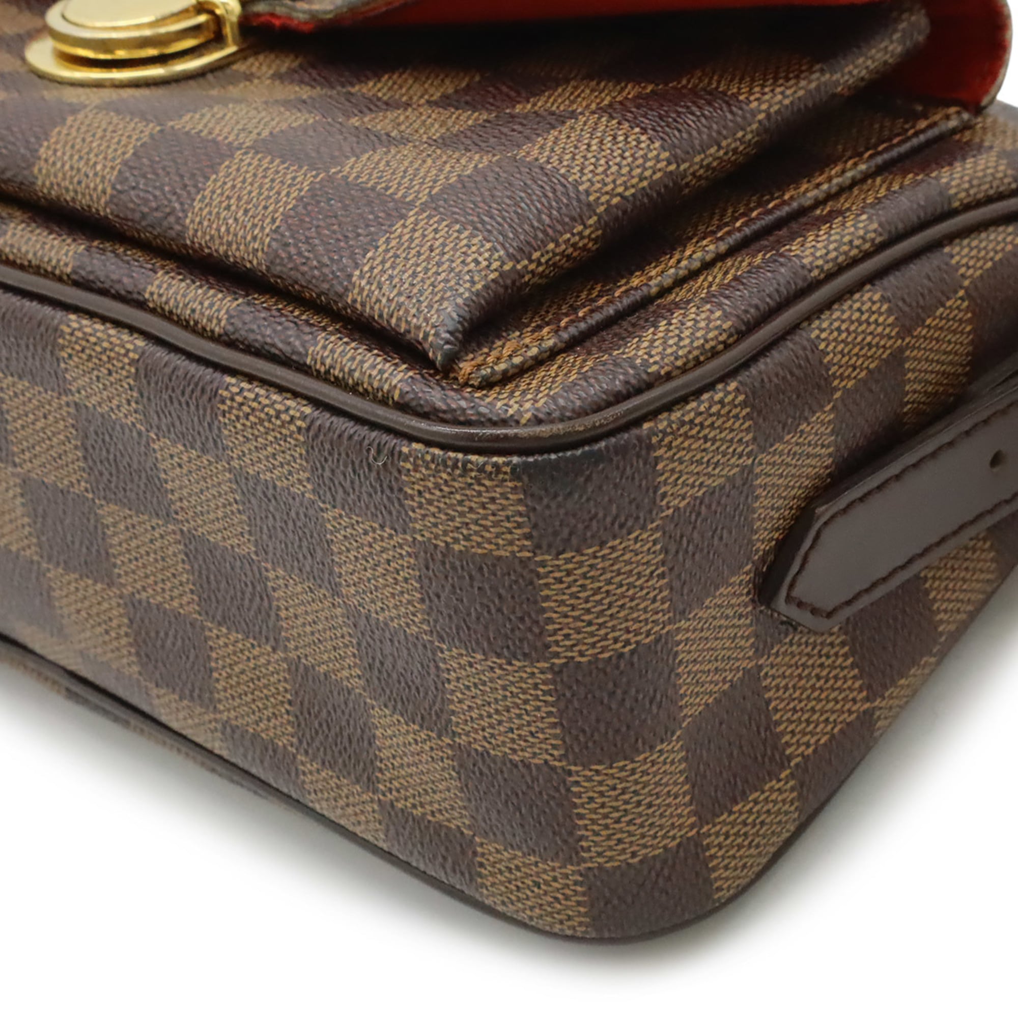Louis Vuitton Brown Pvc Shoulder Bag
