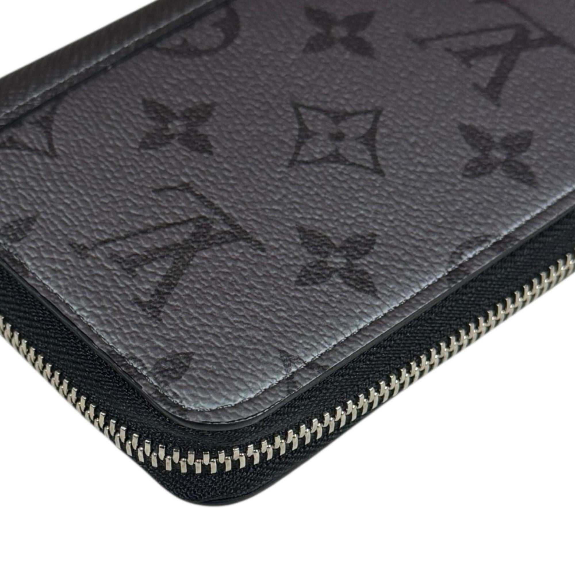 Louis Vuitton Silver Taiga Leather Leather Long Wallet