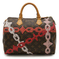 Louis Vuitton Monogram Brown Pink Monogram Handbag