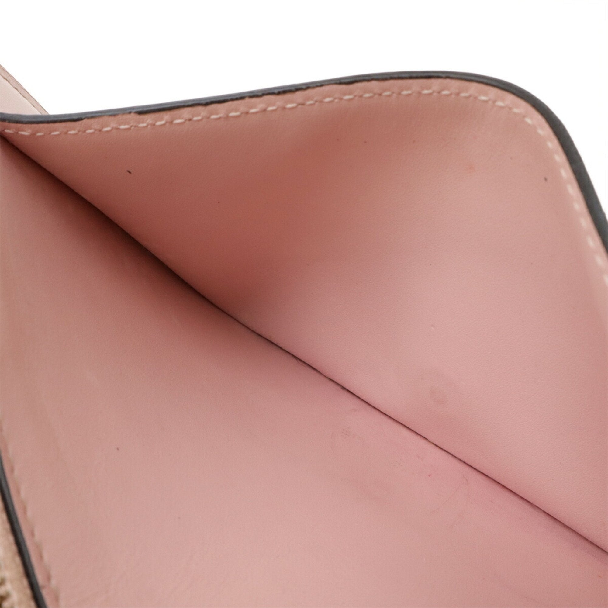 Louis Vuitton Monogram Rose Ballerine Monogram Chain/Shoulder Wallet