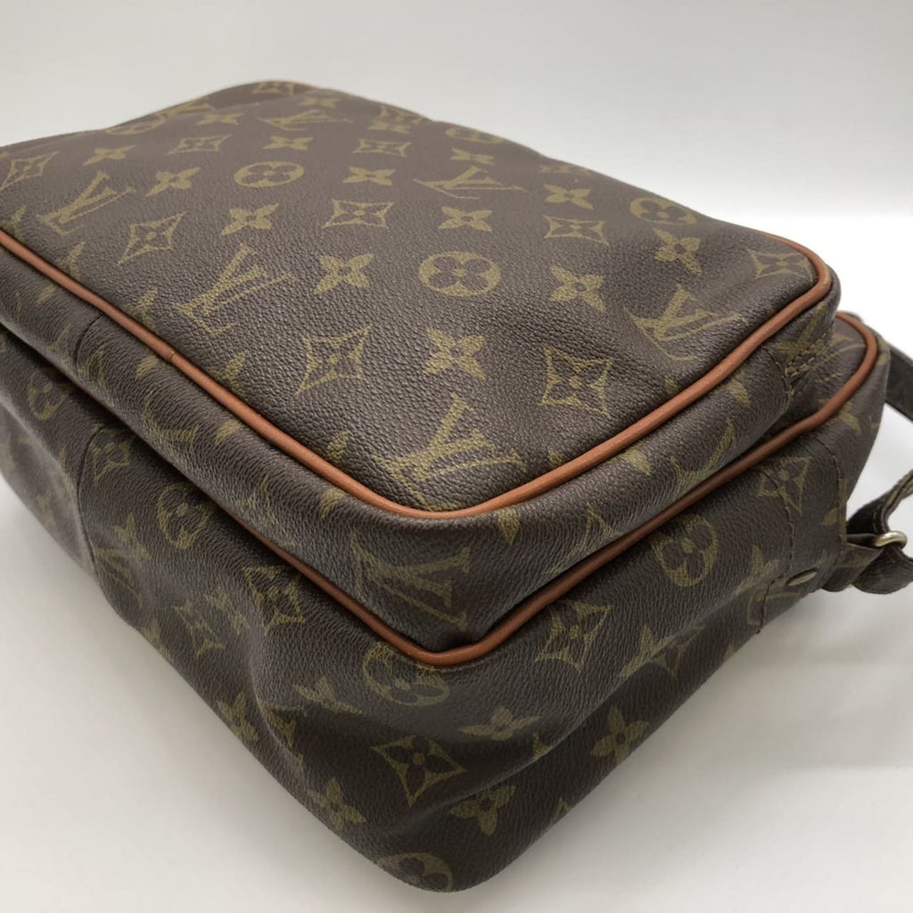 Louis Vuitton Brown Monogram Canvas Shoulder Bag