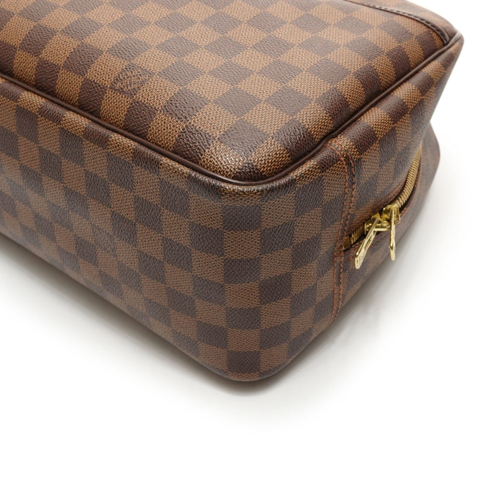 Louis Vuitton Damier Brown Boston Bag Handbag