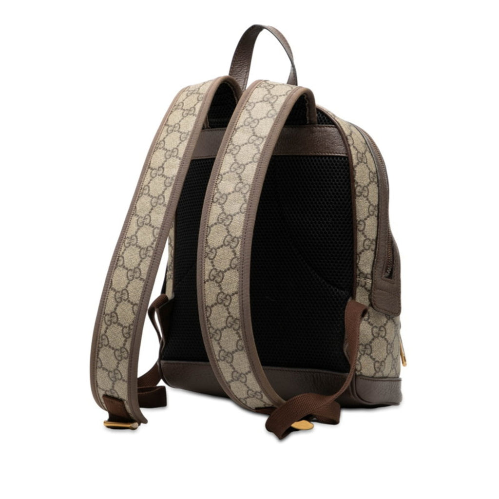 Gucci Ophidia Beige Multi-Color Pvc Leather Backpack (Pre-Owned)