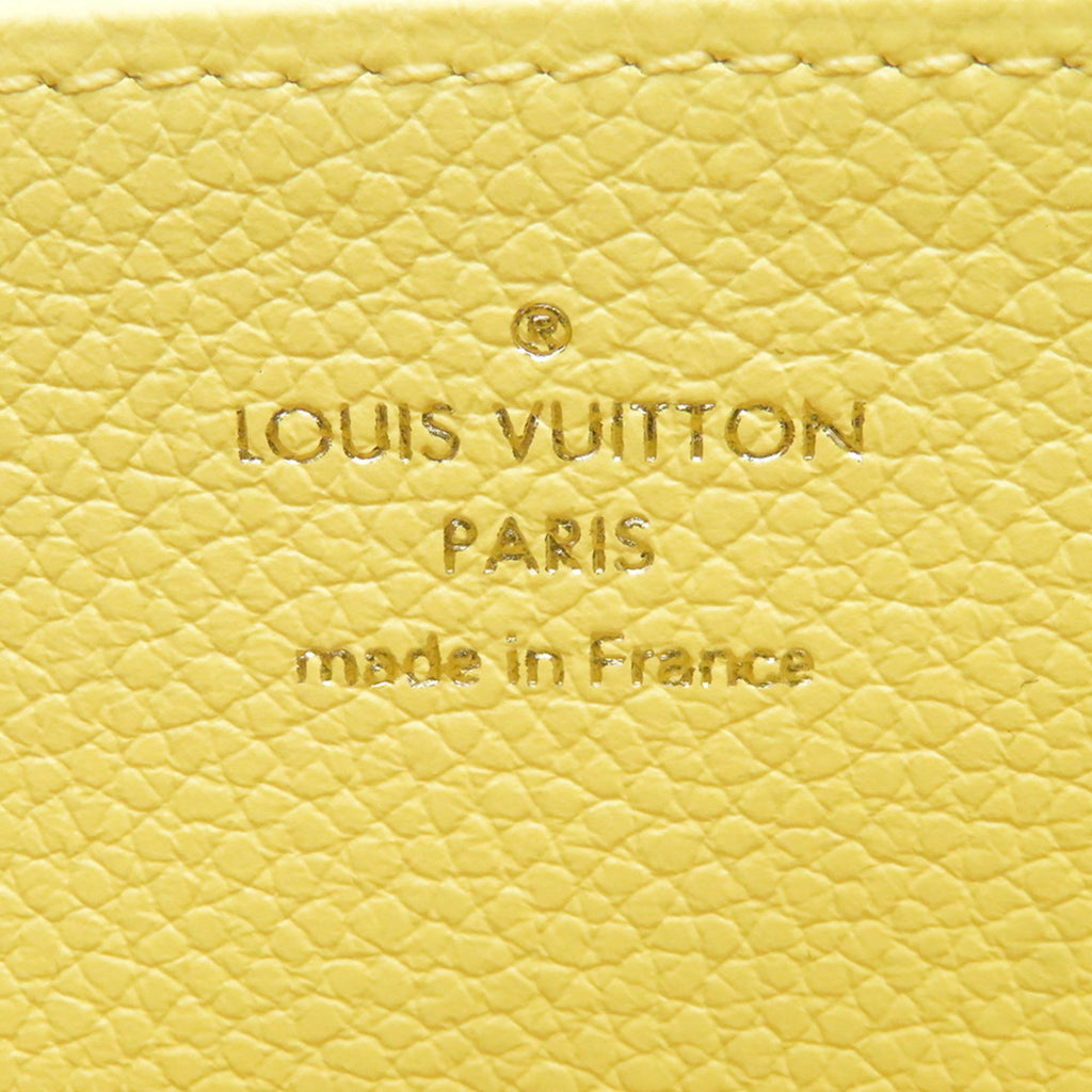Louis Vuitton Monogram Empreinte Jaune Monogram Empreinte Long Wallet