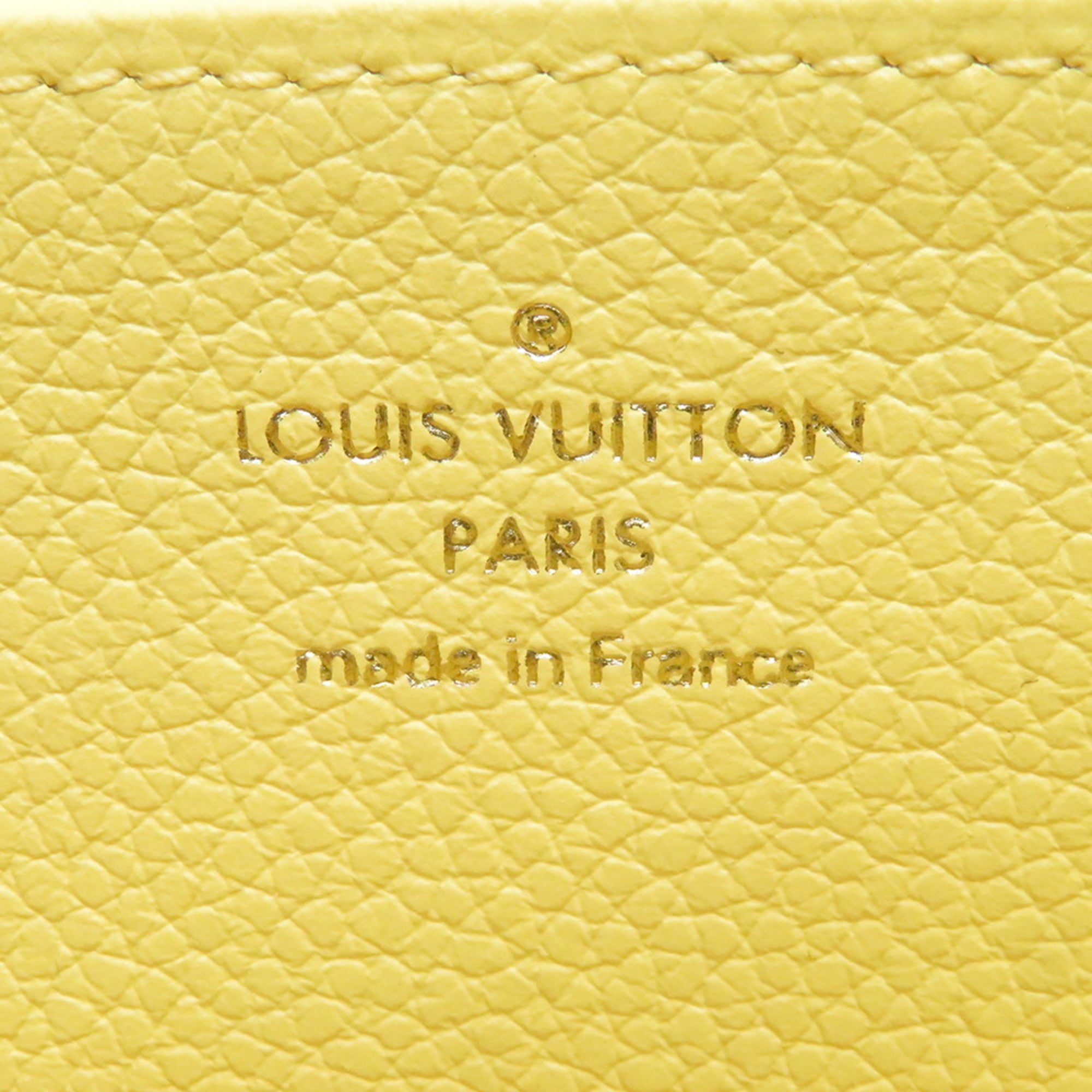 Louis Vuitton Monogram Empreinte Jaune Monogram Empreinte Long Wallet
