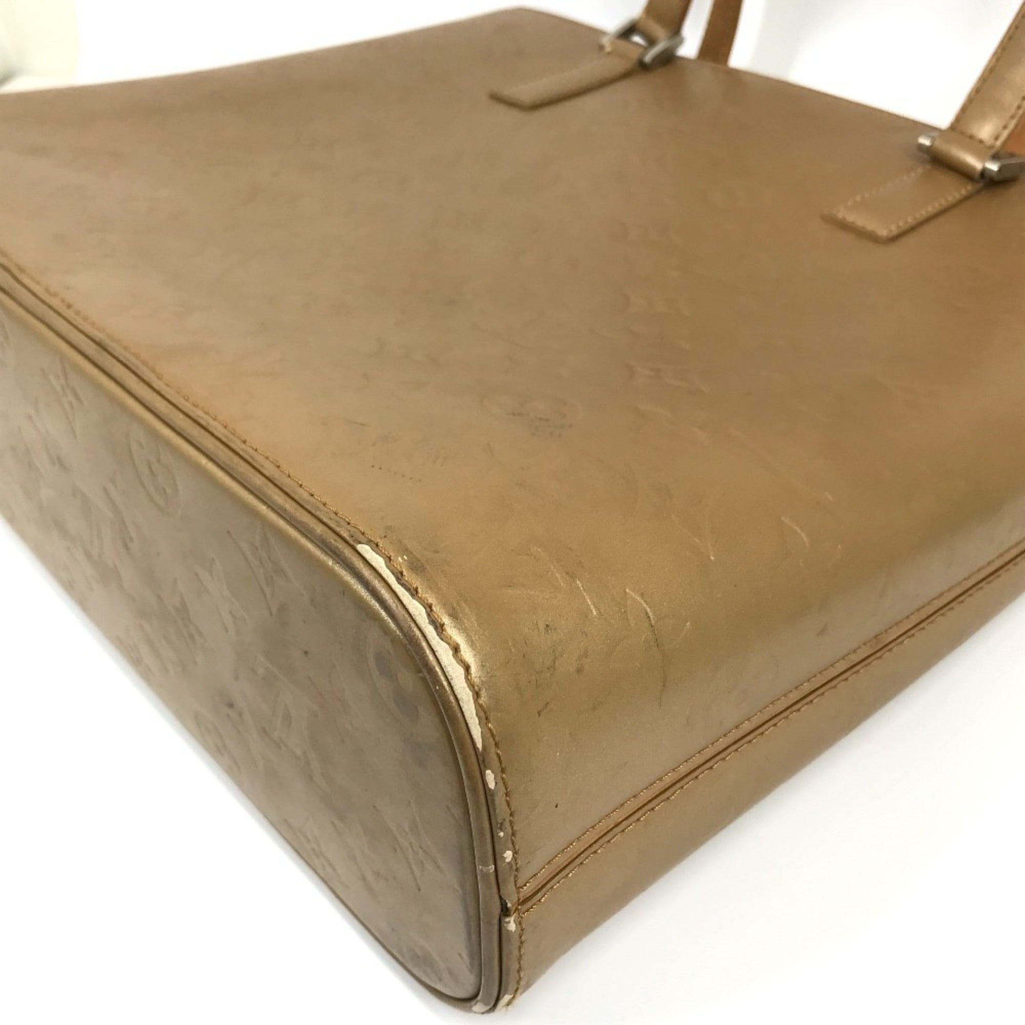 Louis Vuitton Monogram Mat Beige Monogram Mat Tote Bag