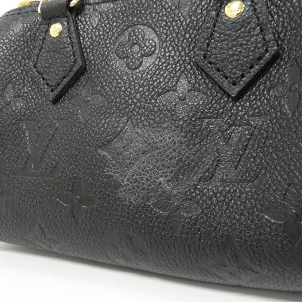 Louis Vuitton Black Leather Handbag