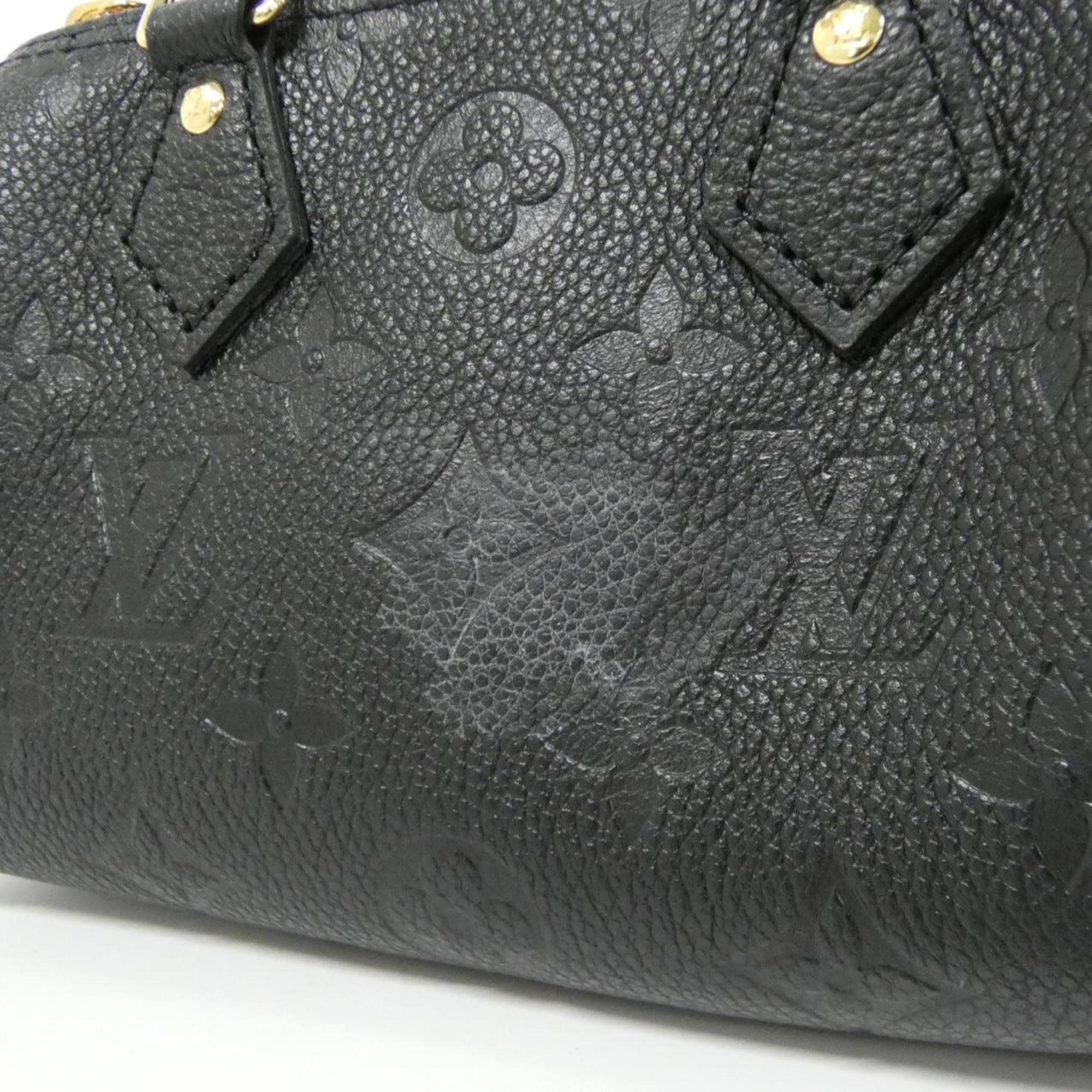 Louis Vuitton Black Leather Handbag