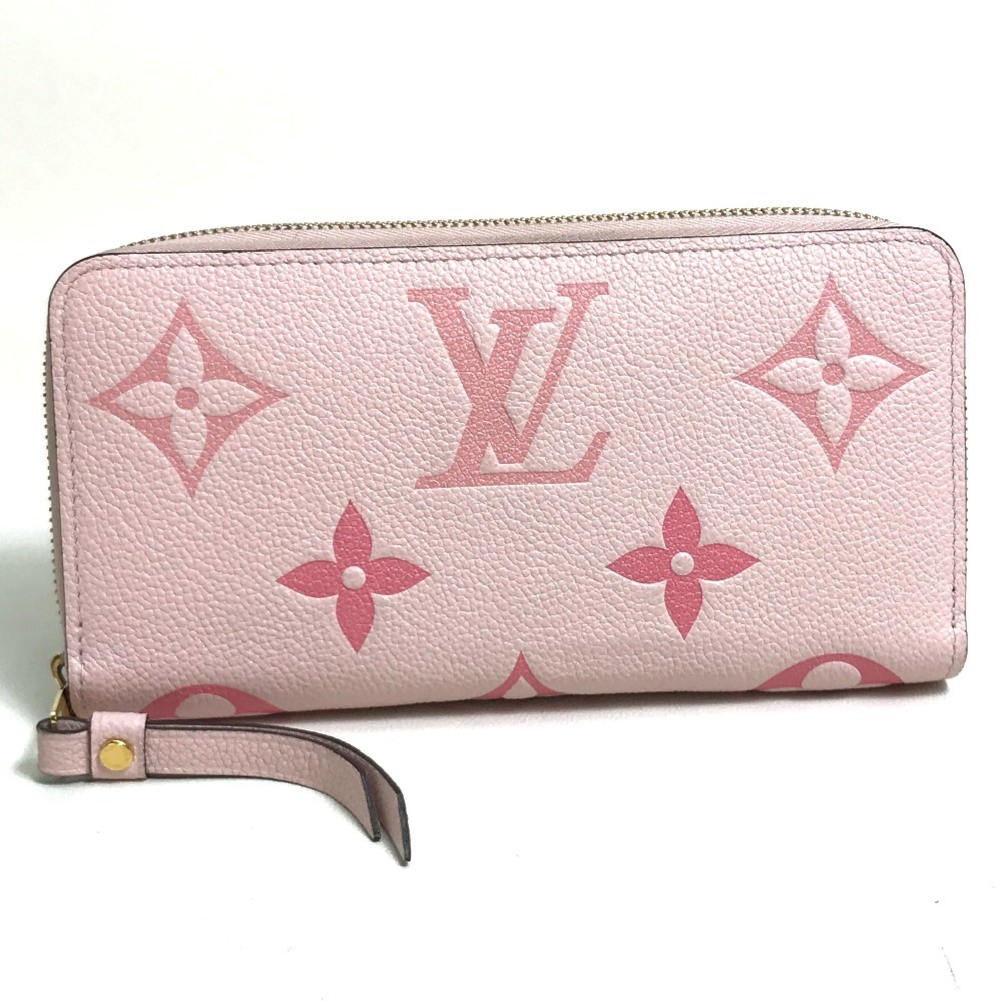 Louis Vuitton Monogram Empreinte Pink Monogram Empreinte Long Wallet