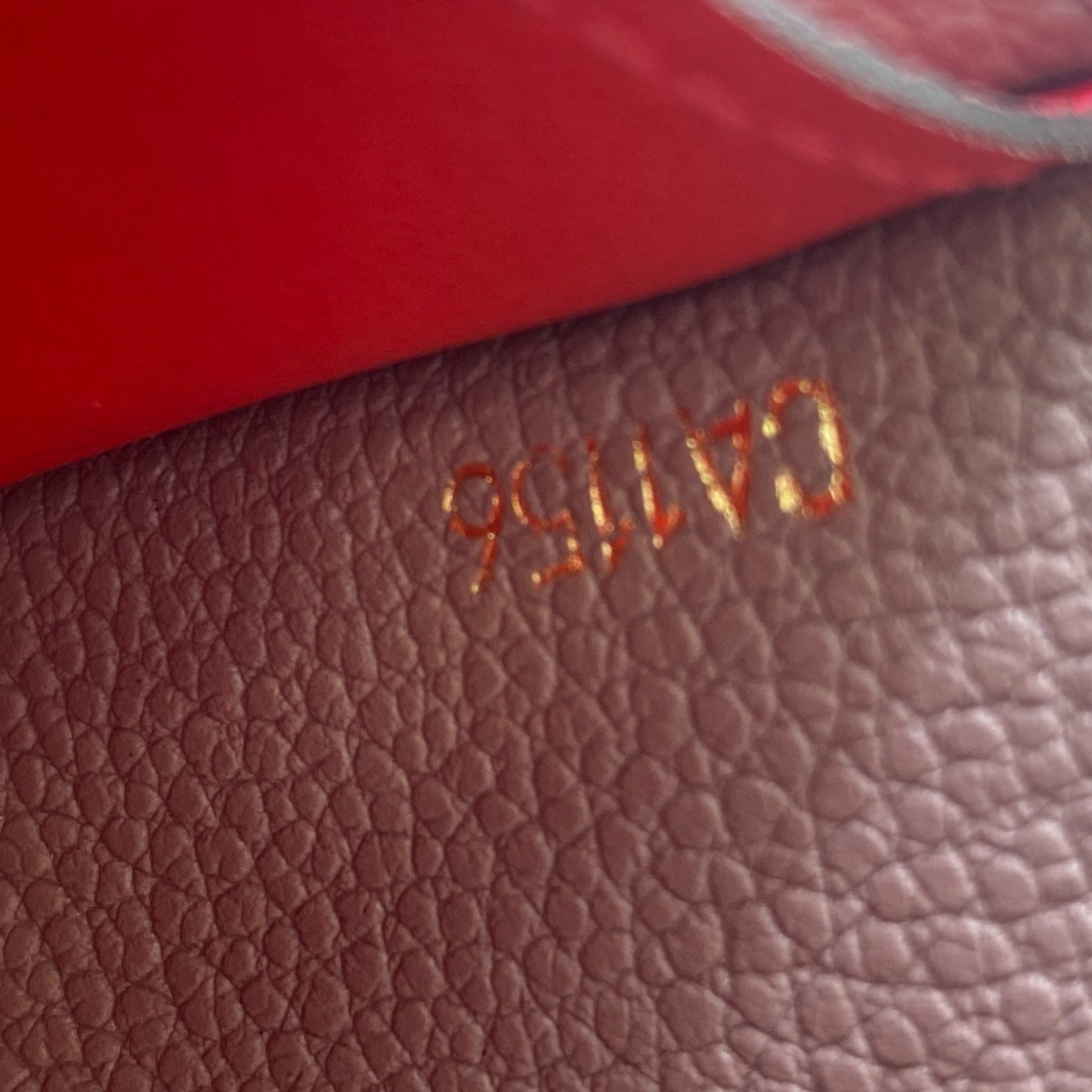 Louis Vuitton Gray Pink Monogram Empreinte Long Wallet (Tri-Fold)