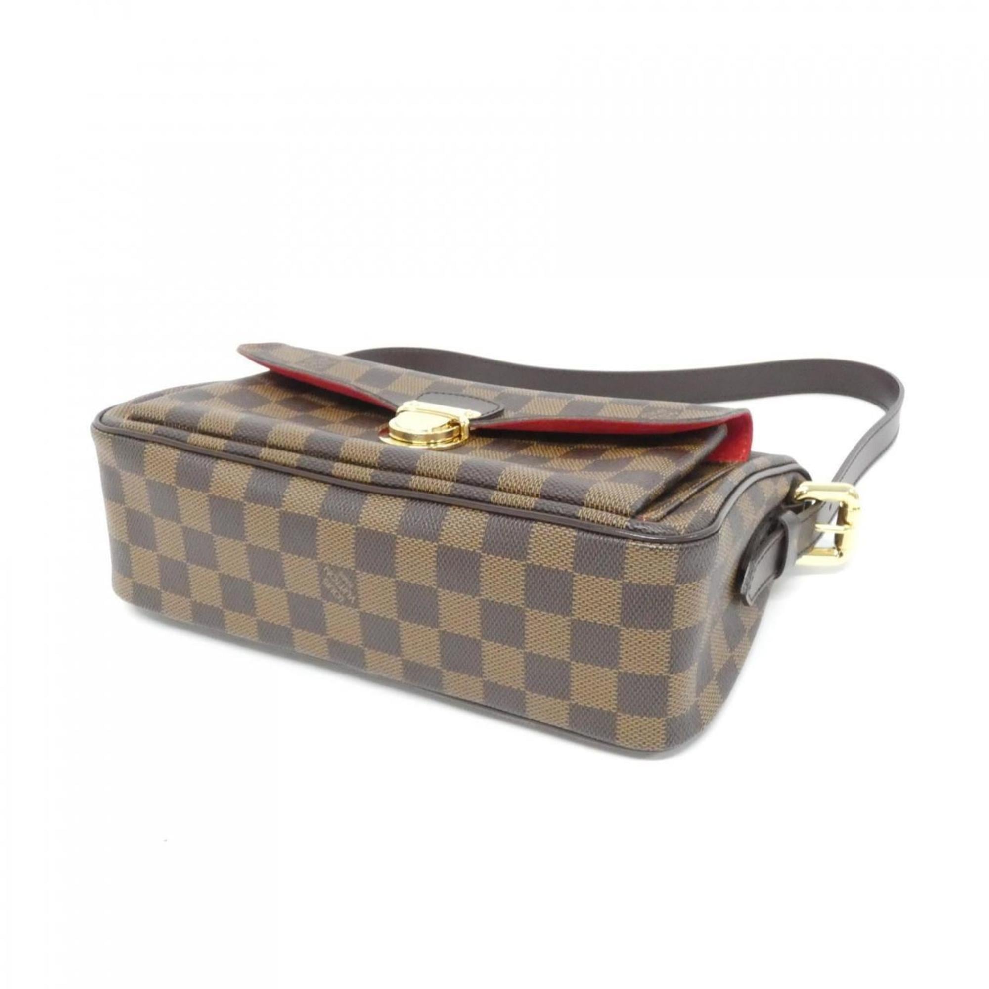 Louis Vuitton Ebene Coated Canvas Shoulder Bag