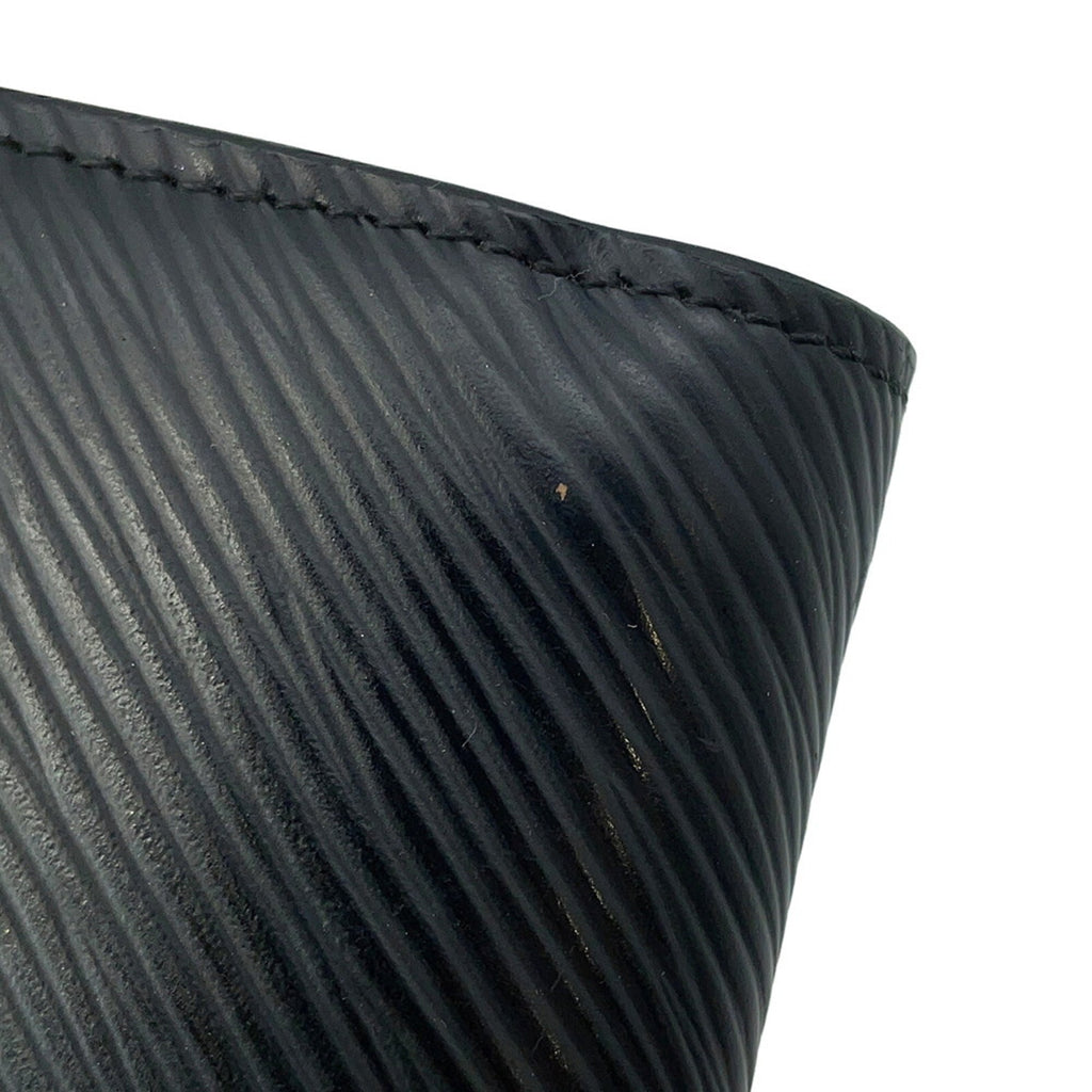 Louis Vuitton Noir Epi Leather Spangles Chain/Shoulder Wallet